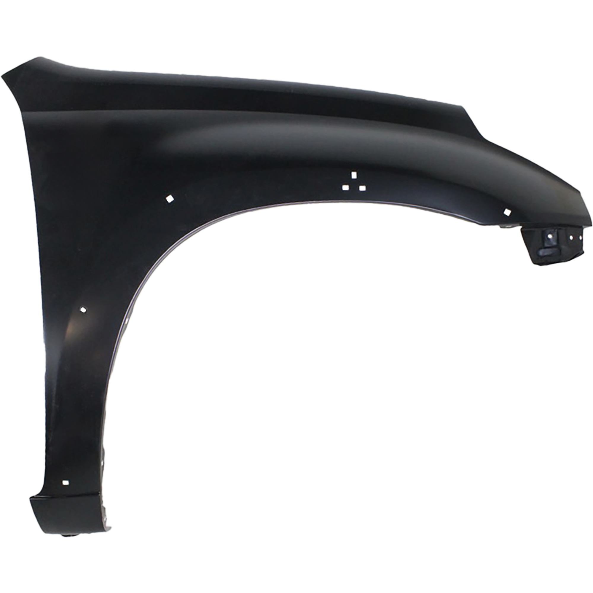 AM RAV4-01-05 FRONT FENDER RH Primed w Wheel Opening Flare Hole SKU T220121 Partslink TO1241189 OEM 5381142180