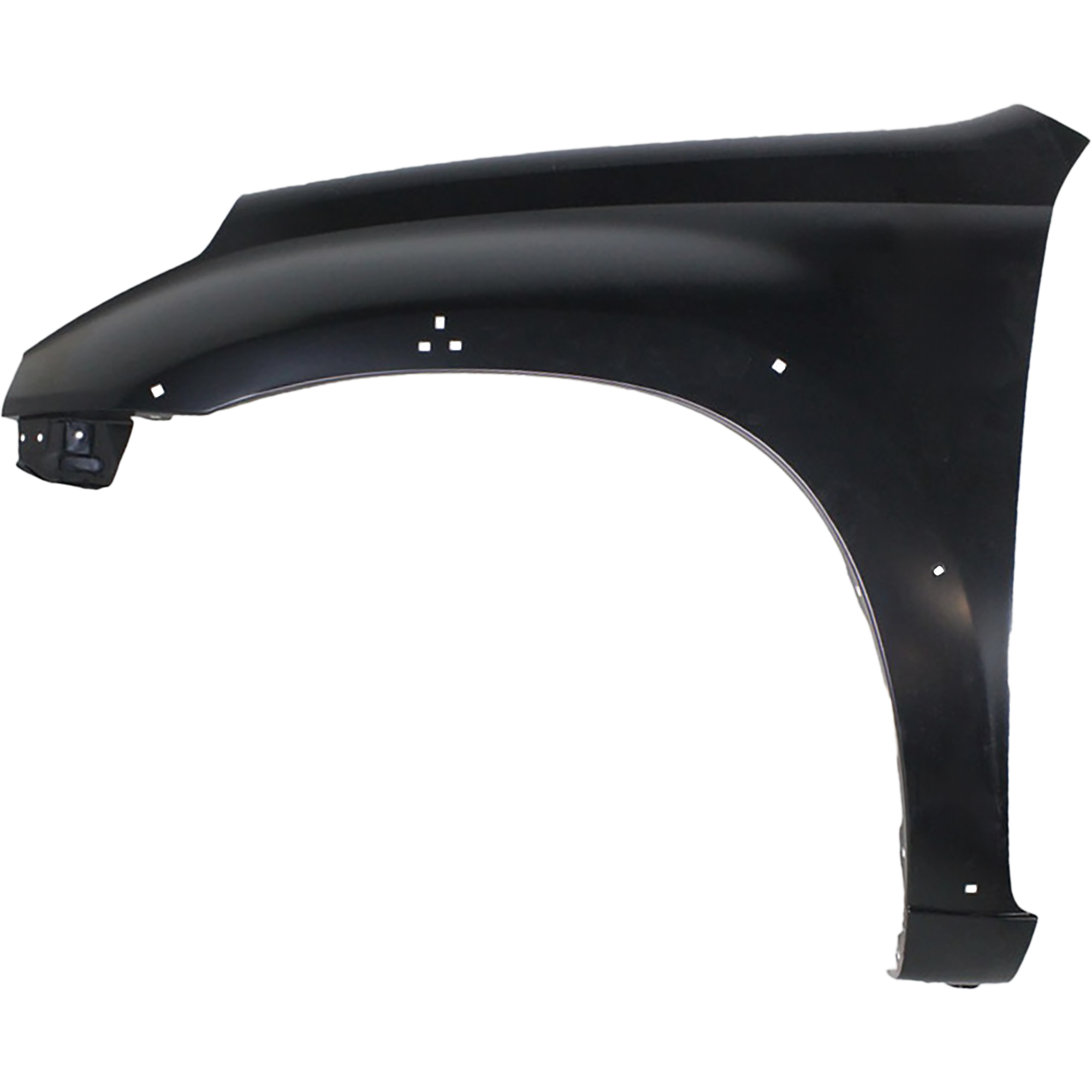 AM RAV4-01-05 FRONT FENDER LH Primed w Wheel Opening Flare Hole SKU T220122 Partslink TO1240189 OEM 5381242190