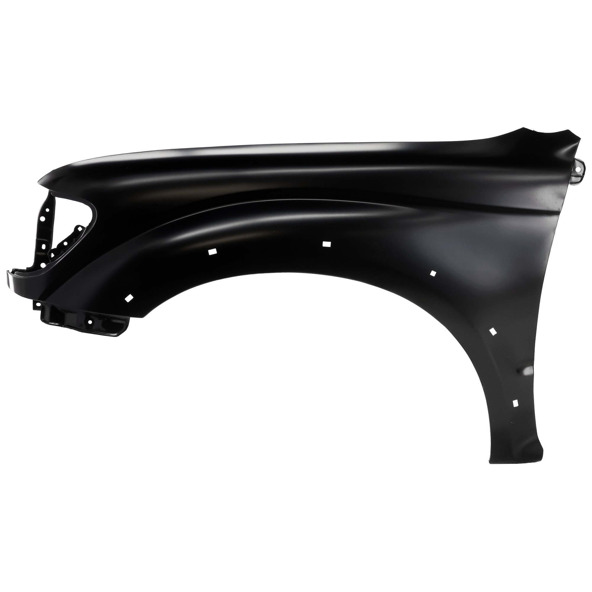AM TACOMA 01-04 FRONT FENDER LH Primed Styleside w Fender Flare Holes SKU T220126 Partslink TO1240188 OEM 5380204080