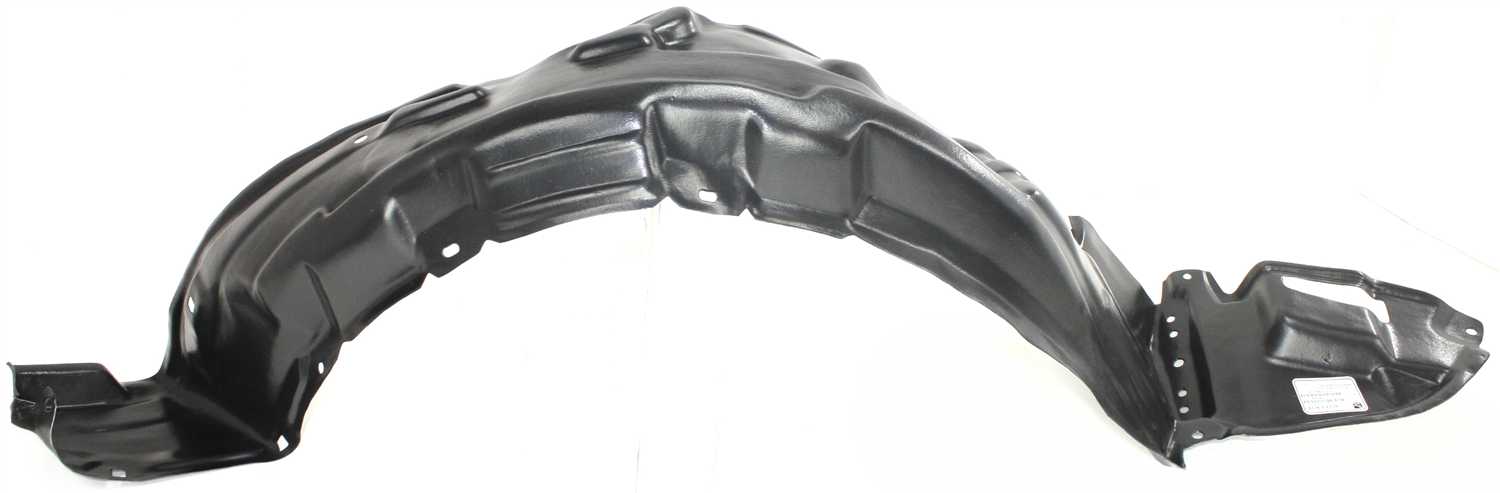 AM COROLLA 03-08 FRONT FENDER LINER RH SKU T222115 Partslink TO1249119 OEM 5387502090