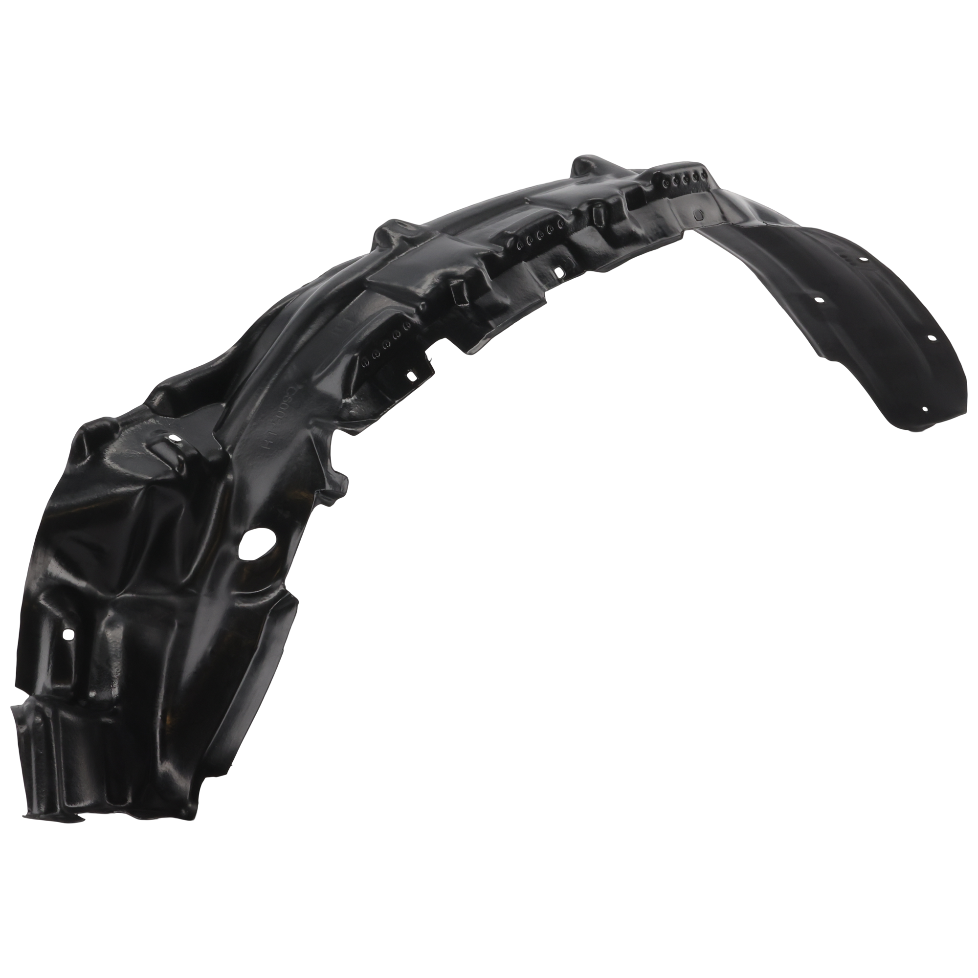 AM TUNDRA 00-06 FRONT FENDER LINER LH 03-06 Steel Bumper Regular Access Cab SKU T222132 Partslink TO1248124 OEM 538760C010