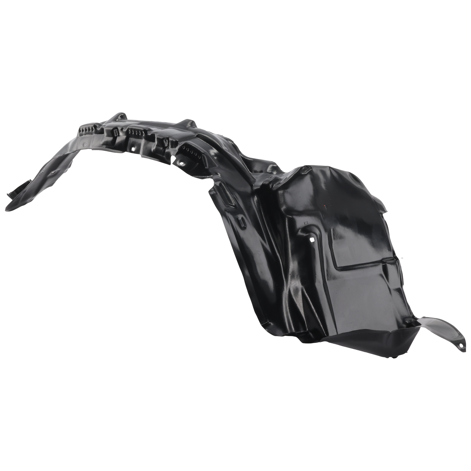 AM TUNDRA 03-06 FRONT FENDER LINER RH Plastic Bumper Regular Access Cab SKU T222137 Partslink TO1249125 OEM 538750C030