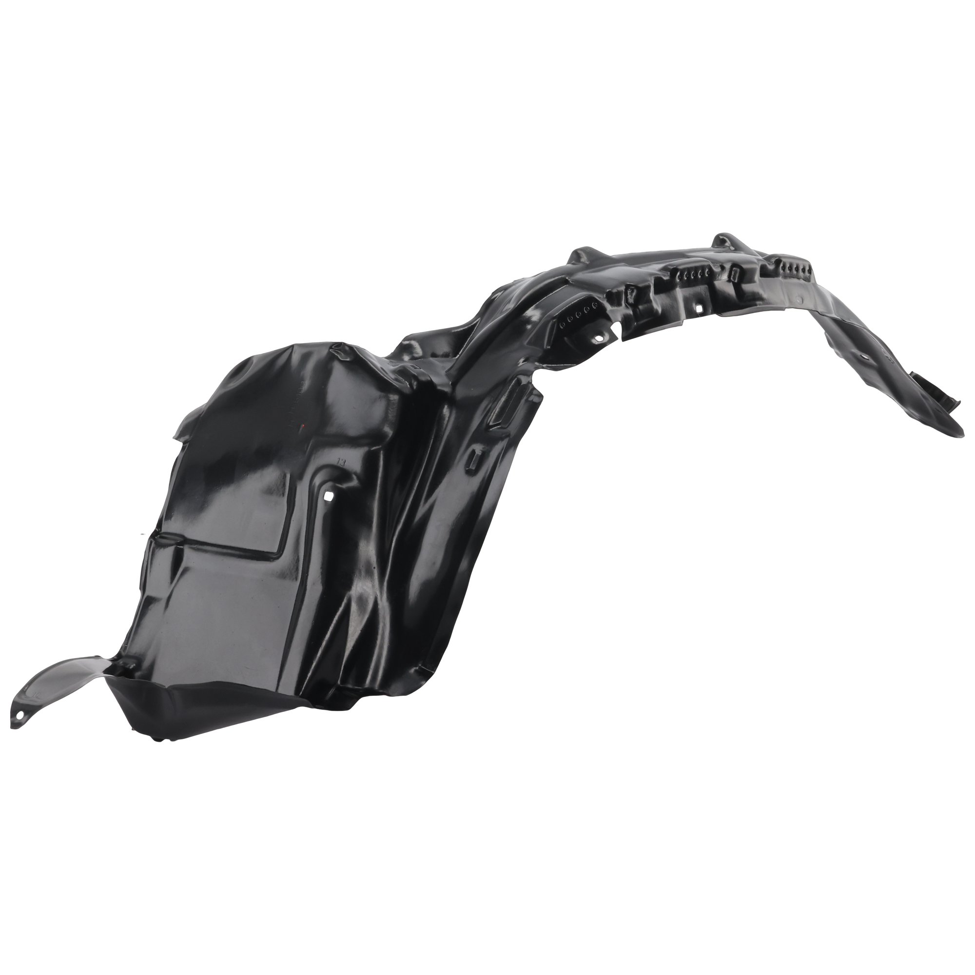 AM TUNDRA 03-06 FRONT FENDER LINER LH Plastic Bumper Regular Access Cab SKU T222138 Partslink TO1248125 OEM 538760C030