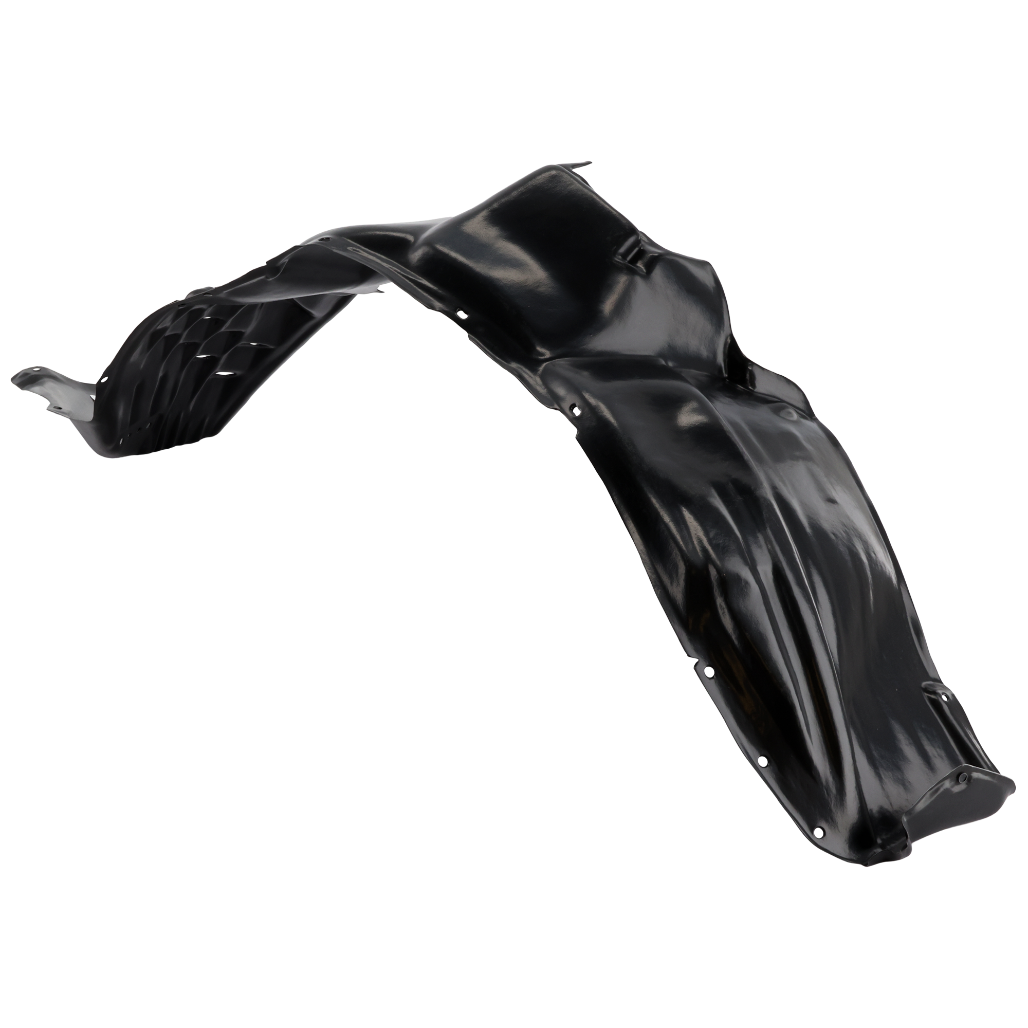AM HIGHLANDER 06-07 FRONT FENDER LINER LH Hybrid Model Plastic Vacuum Form SKU T222164 Partslink TO1250115 OEM 5380648051