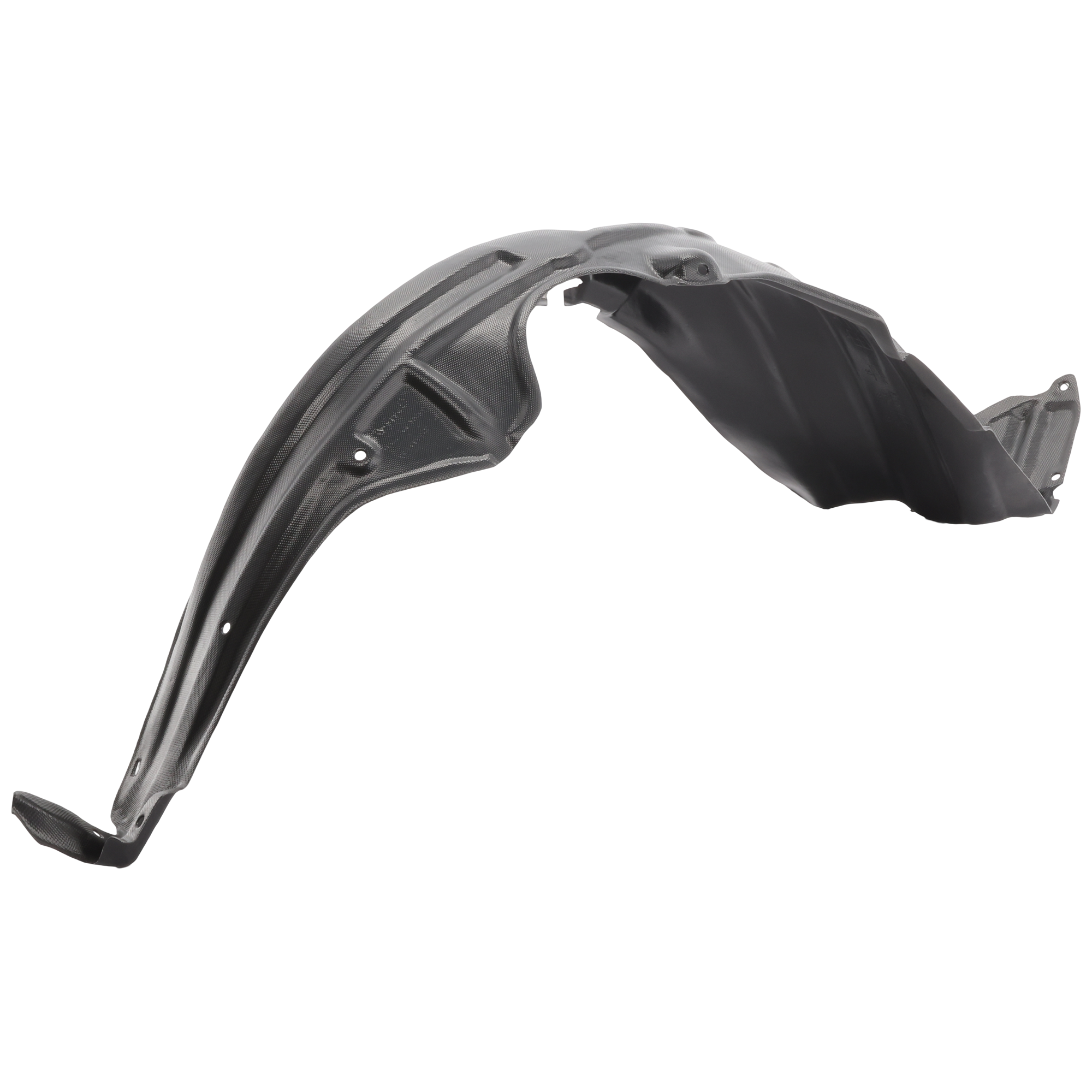 AM YARIS 07-11 FRONT FENDER LINER LH Plastic Vacuum Form Hatchback SKU T222168 Partslink TO1250119 OEM 5387652141
