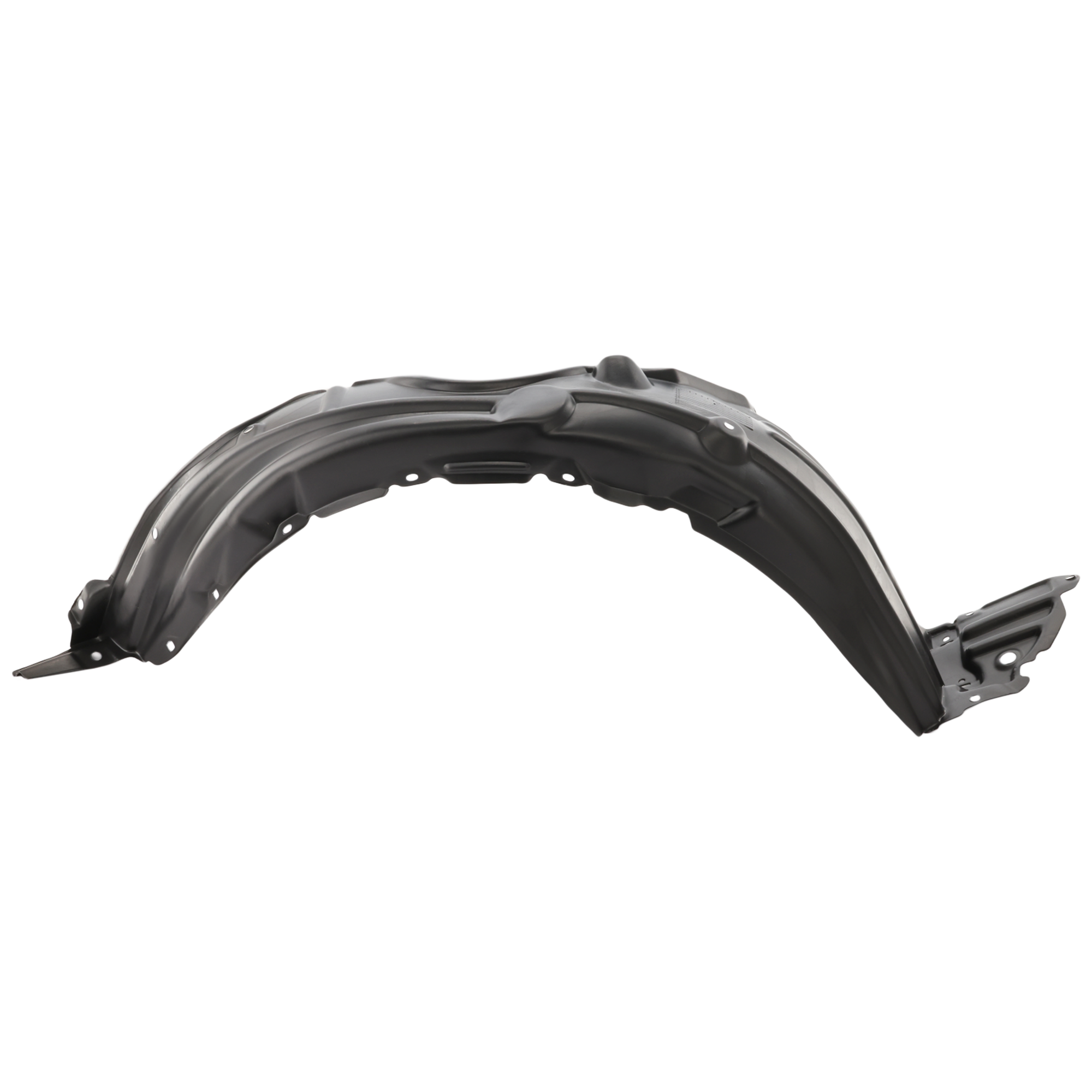 AM YARIS 07-12 FRONT FENDER LINER RH Plastic Vacuum Form Sedan CAPA SKU T222169Q Partslink TO1251120C OEM 5387552180