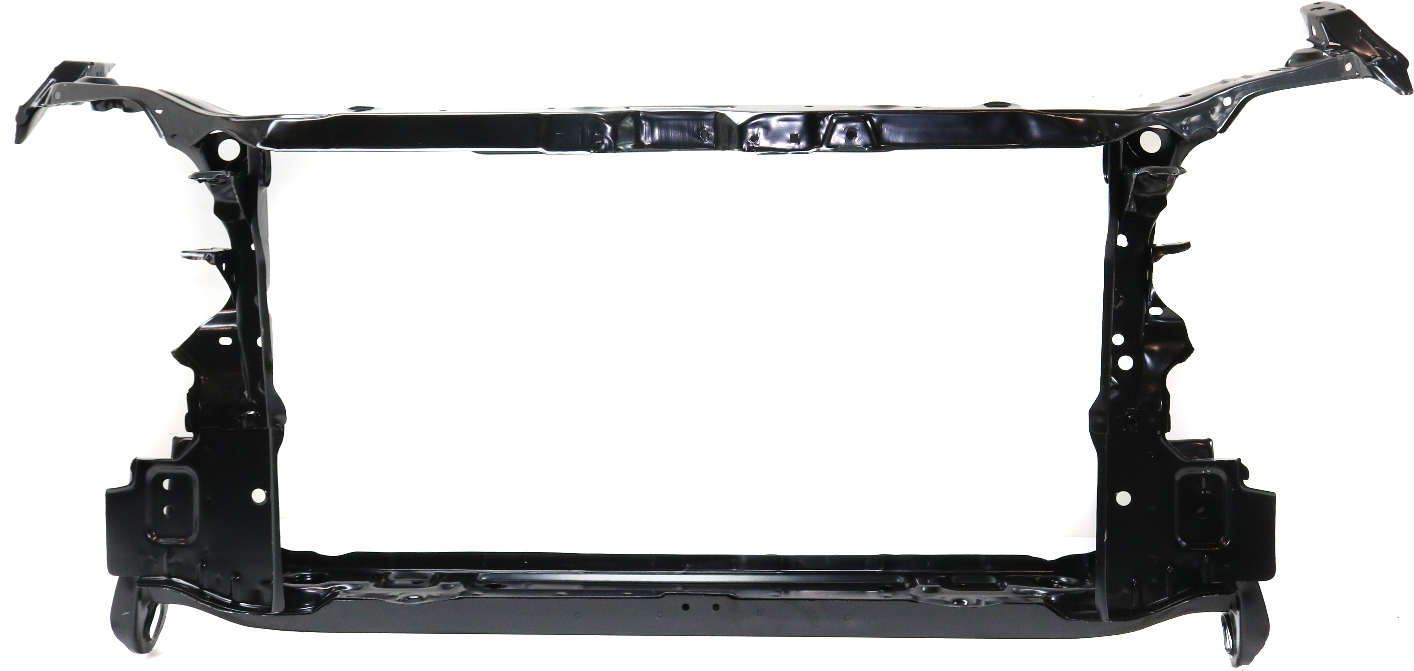 AM MATRIX 03-08 RADIATOR SUPPORT Assembly Black Steel SKU T250102 Partslink TO1225237 OEM 5320102110