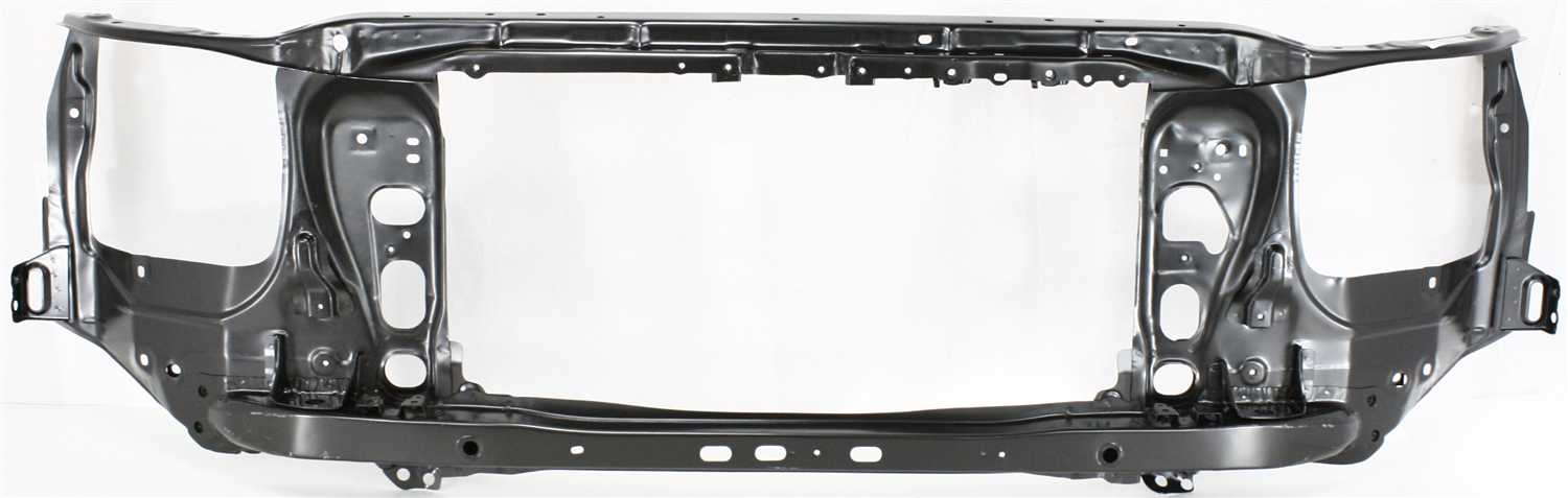 AM TACOMA 05-15 RADIATOR SUPPORT Assembly Black Steel SKU T250120 Partslink TO1225252 OEM 5320104090