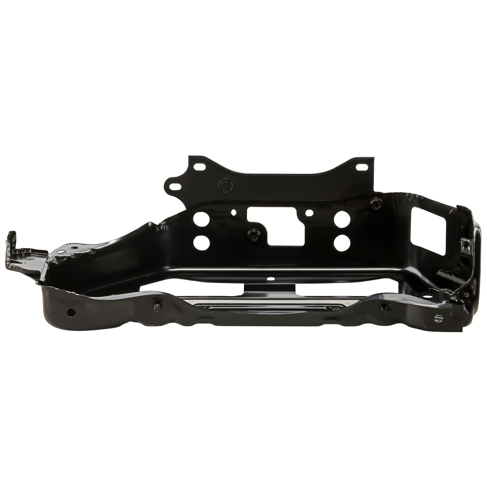 AM YARIS 07-08 RADIATOR SUPPORT LH Assembly Side Panel Steel Headlamp Seat Hatchback SKU T250508 Partslink TO1225268 OEM 5320352901