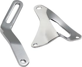 AM SB FORD CHROME ALTERNATOR BRACKETS SKU T379455