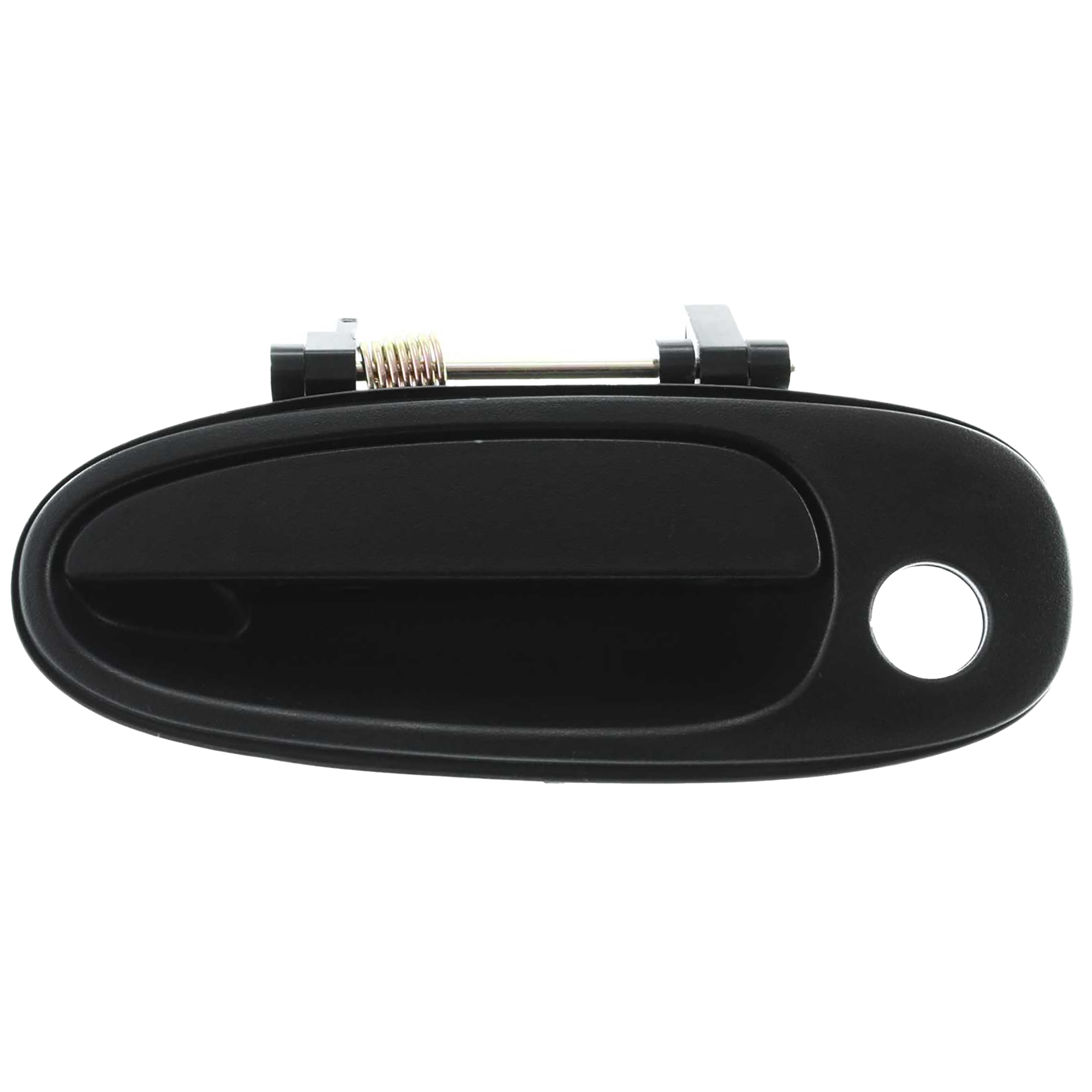AM COROLLA 93-97 RAV4-96-00 FRONT EXTERIOR DOOR HANDLE LH Textured Black w Keyhole Plastic SKU T462102 Partslink TO1310102 OEM 6922012160-94852496-94856403