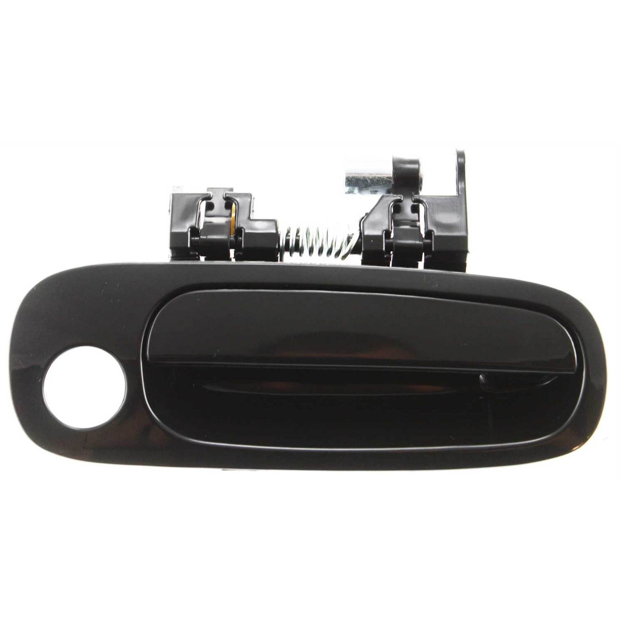 AM COROLLA PRIZM 98-02 FRONT EXTERIOR DOOR HANDLE RH Smooth Black w Keyhole SKU T462143 OEM 94857480 PFM