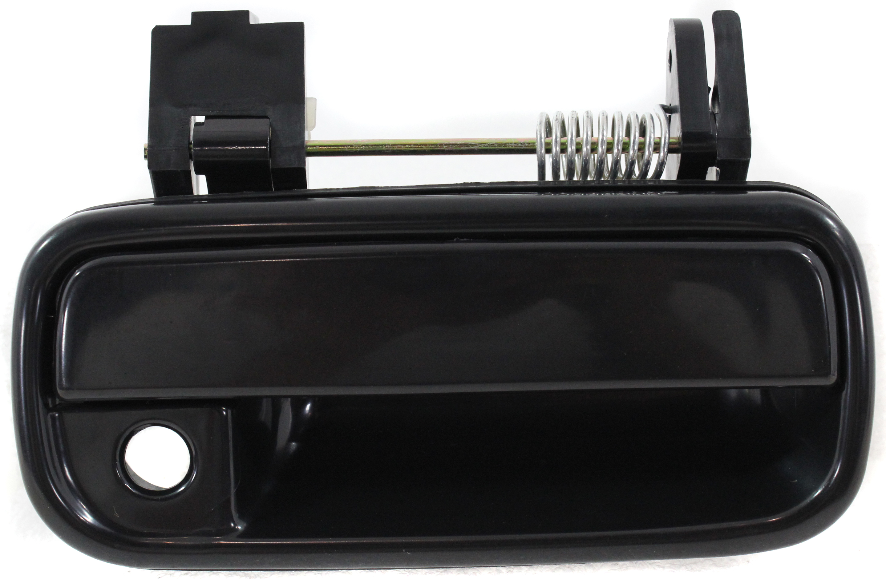 AM 4RUNNER 96-97 FRONT EXTERIOR DOOR HANDLE RH Smooth Black SKU T462149 Partslink TO1311140 OEM 6921035040C0