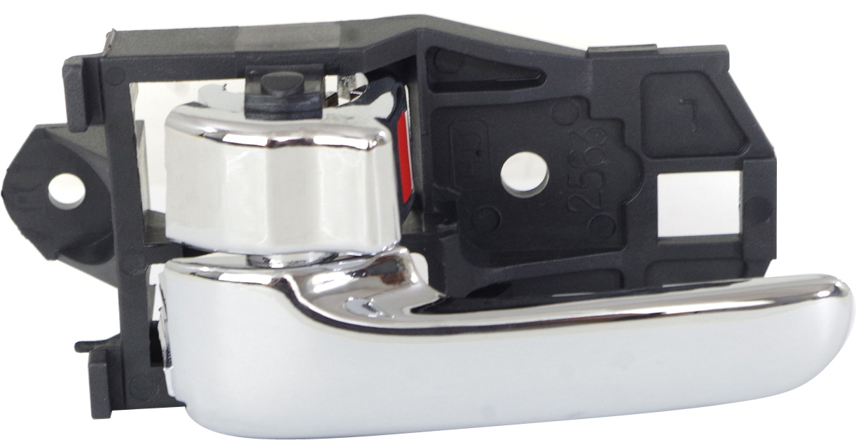 AM CAMRY 97-01 SIENNA 98-03 FRONT INTERIOR DOOR HANDLE LH w Chrome Lever Japan USA Built =REAR SKU T462158 Partslink TO1352170 OEM 69206AA010MA 69206AA010B0 PFM