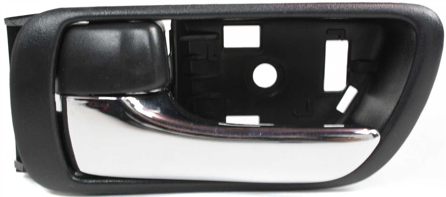 AM CAMRY 02-06 FRONT INTERIOR DOOR HANDLE LH Textured Black With Chrome Lever Japan USA Built Vehicle =REAR SKU T462166 Partslink IDH010003 OEM 69206AA030B0