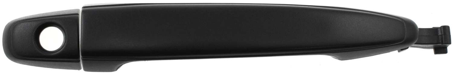AM LAND CRUISER 03-09 HIGHLANDER 08-17 FRONT EXTERIOR DOOR HANDLE LH Textured Black w Keyhole w o PBSS SKU T462504 Partslink FDH010291 OEM 69211AE010-69217AE010