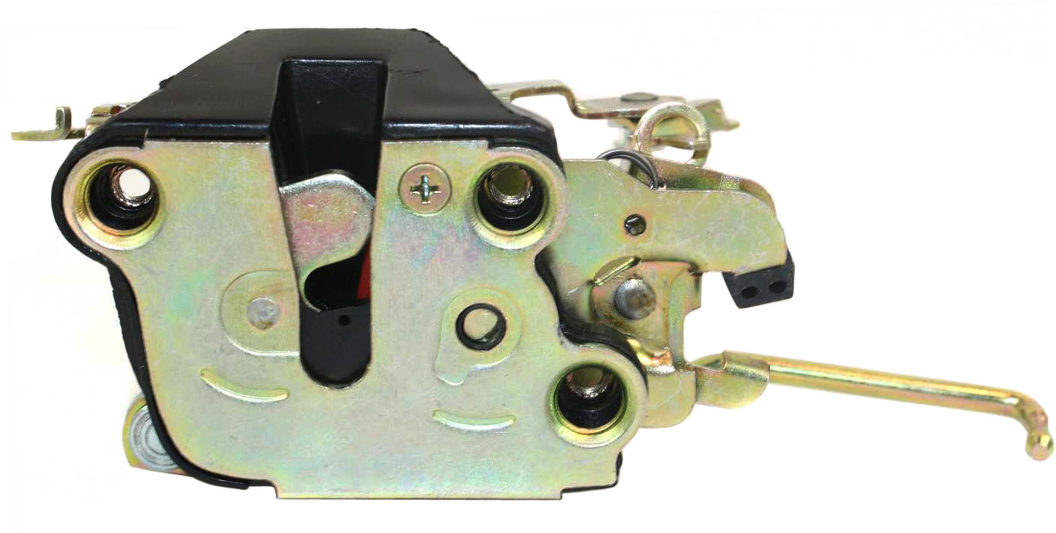 AM CAMRY 92-96 FRONT DOOR LATCH LH Assembly w o Power Windows Sedan Wagon SKU T464916 Partslink TO1312110 OEM 6932033020