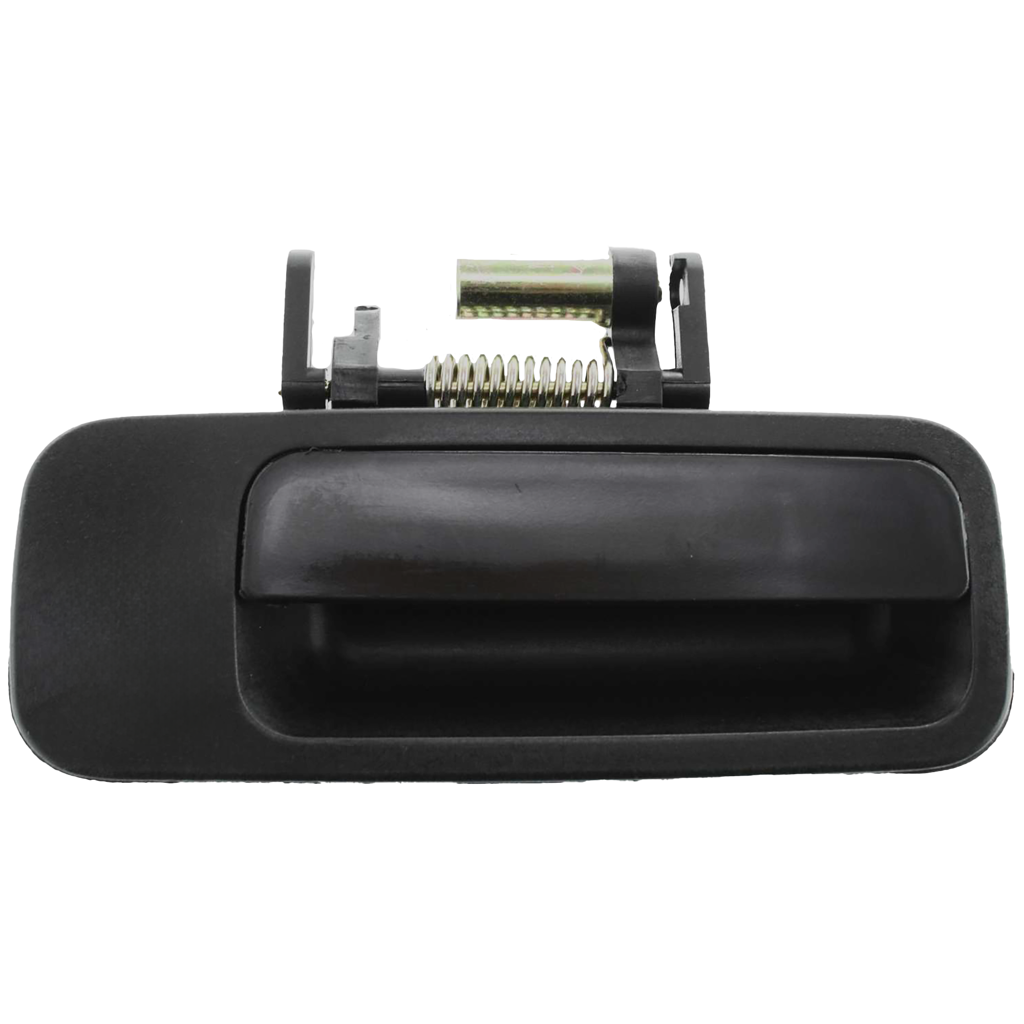 AM CAMRY ES300-97-01 REAR EXTERIOR DOOR HANDLE RH Smooth Black Plastic USA Built SKU T491307 Partslink TO1521122 OEM 69230AA010C0-6923033040C0