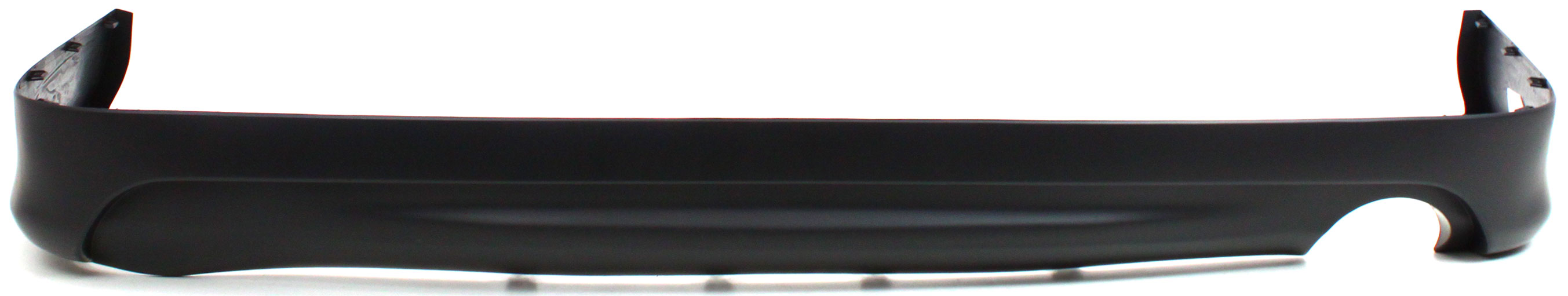 AM CAMRY 07-09 REAR LOWER VALANCE Spoiler Primed w Single Exhaust Hole 4 Cyl SE Model CAPA SKU T611131PQ Partslink TO1193105C OEM 7689106901