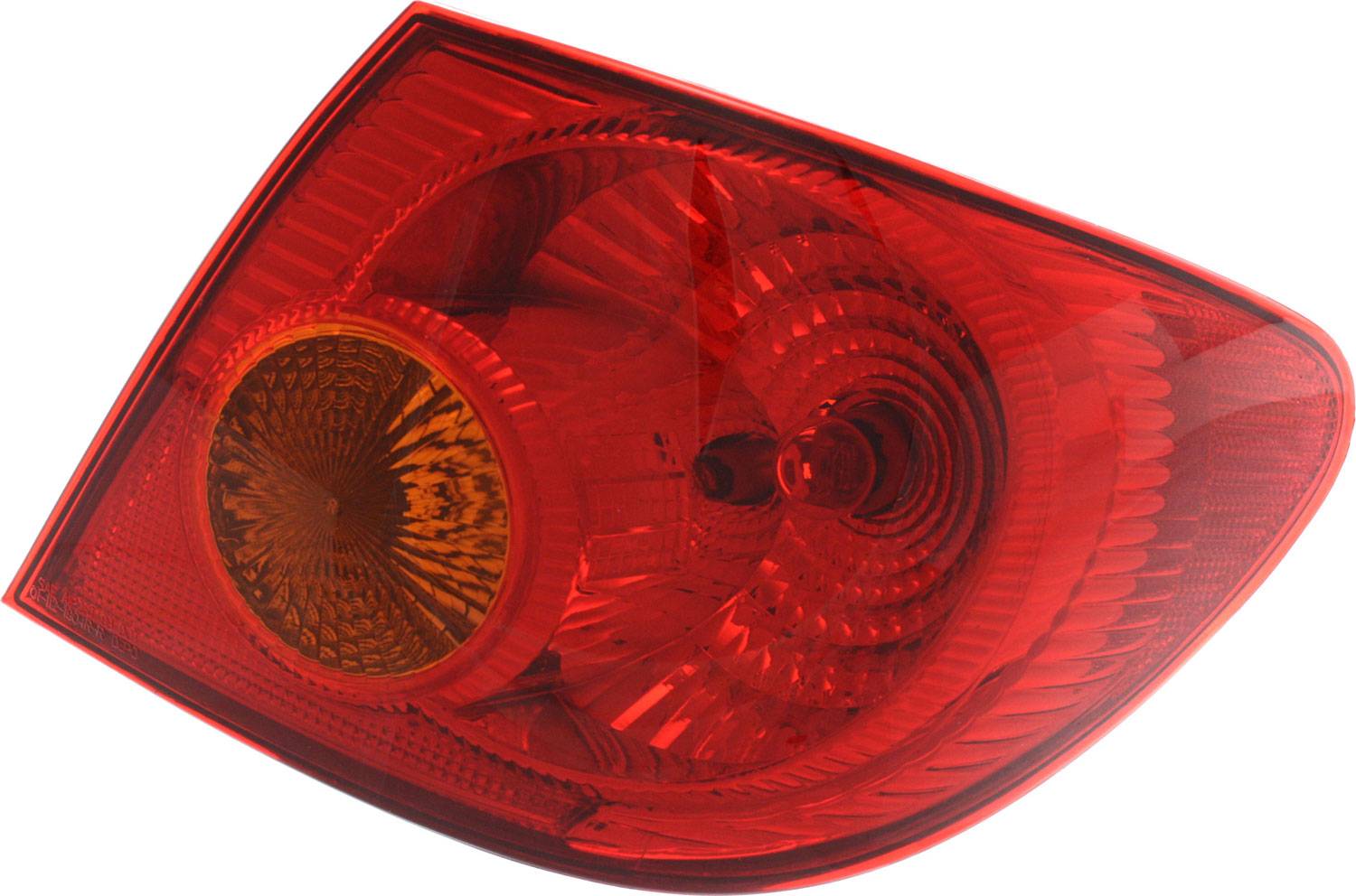 AM COROLLA 03-04 TAIL LAMP RH Outer Assembly Halogen SKU T730107 Partslink TO2801144 OEM 8155002200