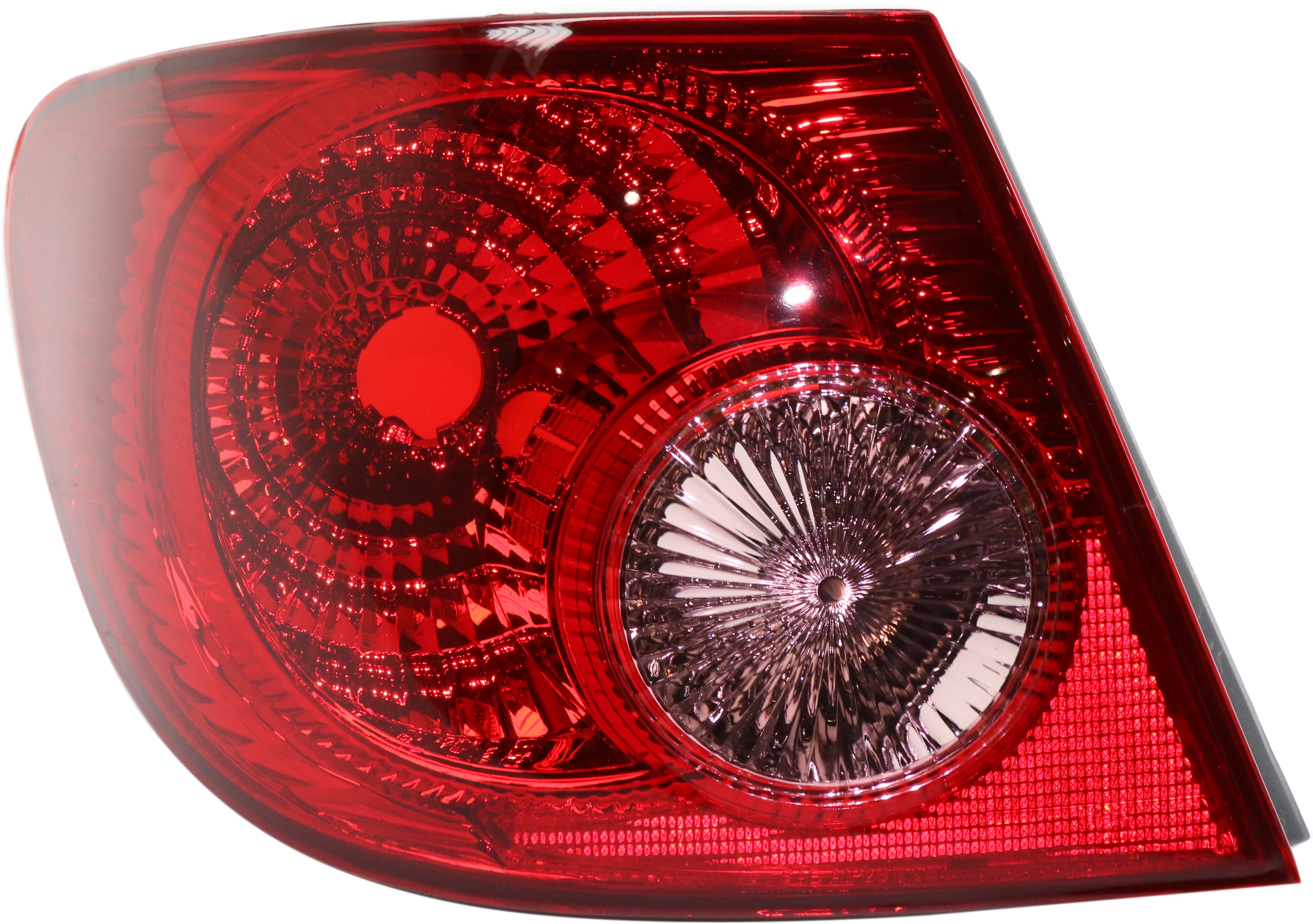 AM COROLLA 05-08 TAIL LAMP LH Outer Lens and Housing Halogen SKU T730118 U OEM 8156002290 PFM