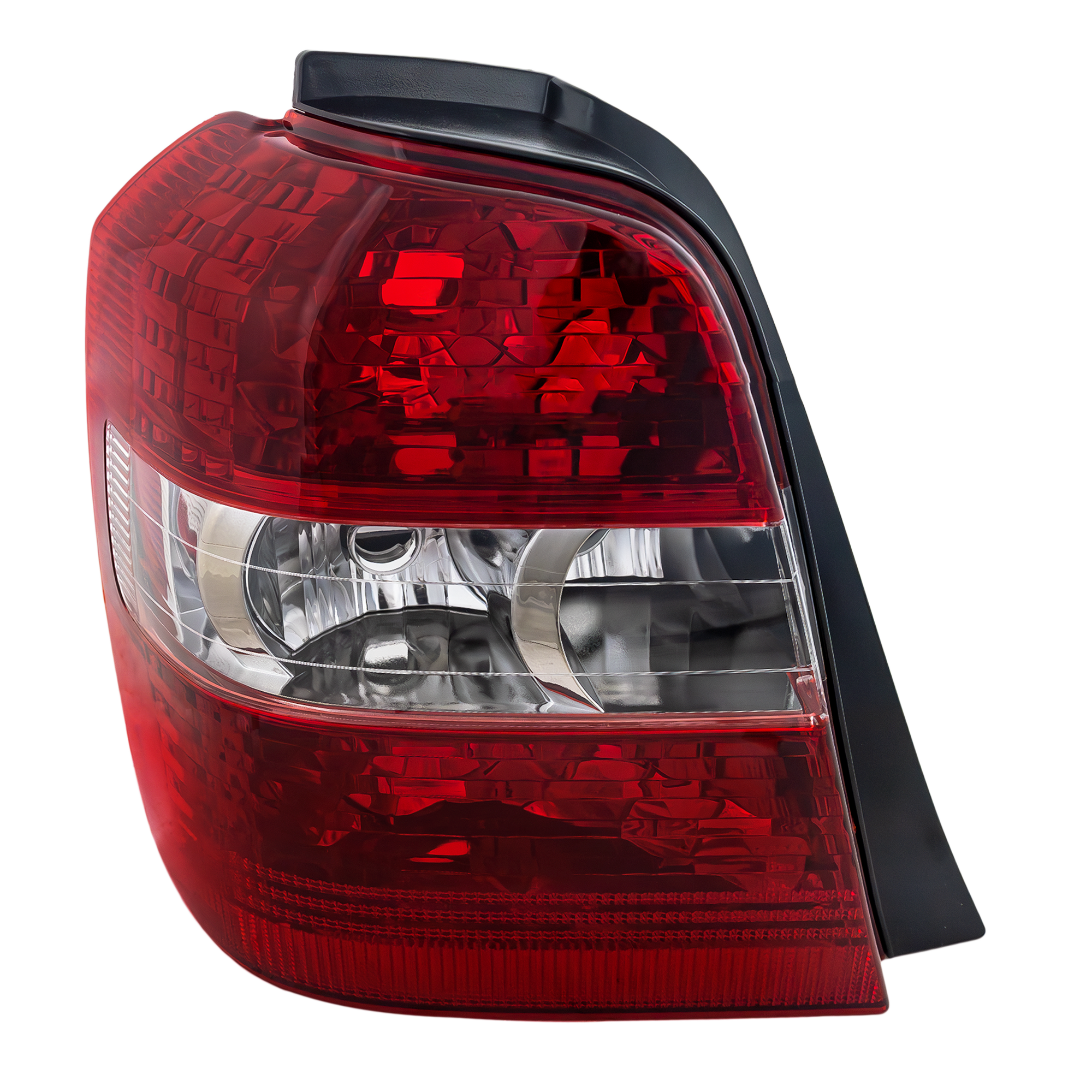 AM HIGHLANDER 04-07 TAIL LAMP LH Lens and Housing Halogen Clear and Red Lens Exc. Hybrid Model SKU T730150 Partslink TO2818120 OEM 8156148090