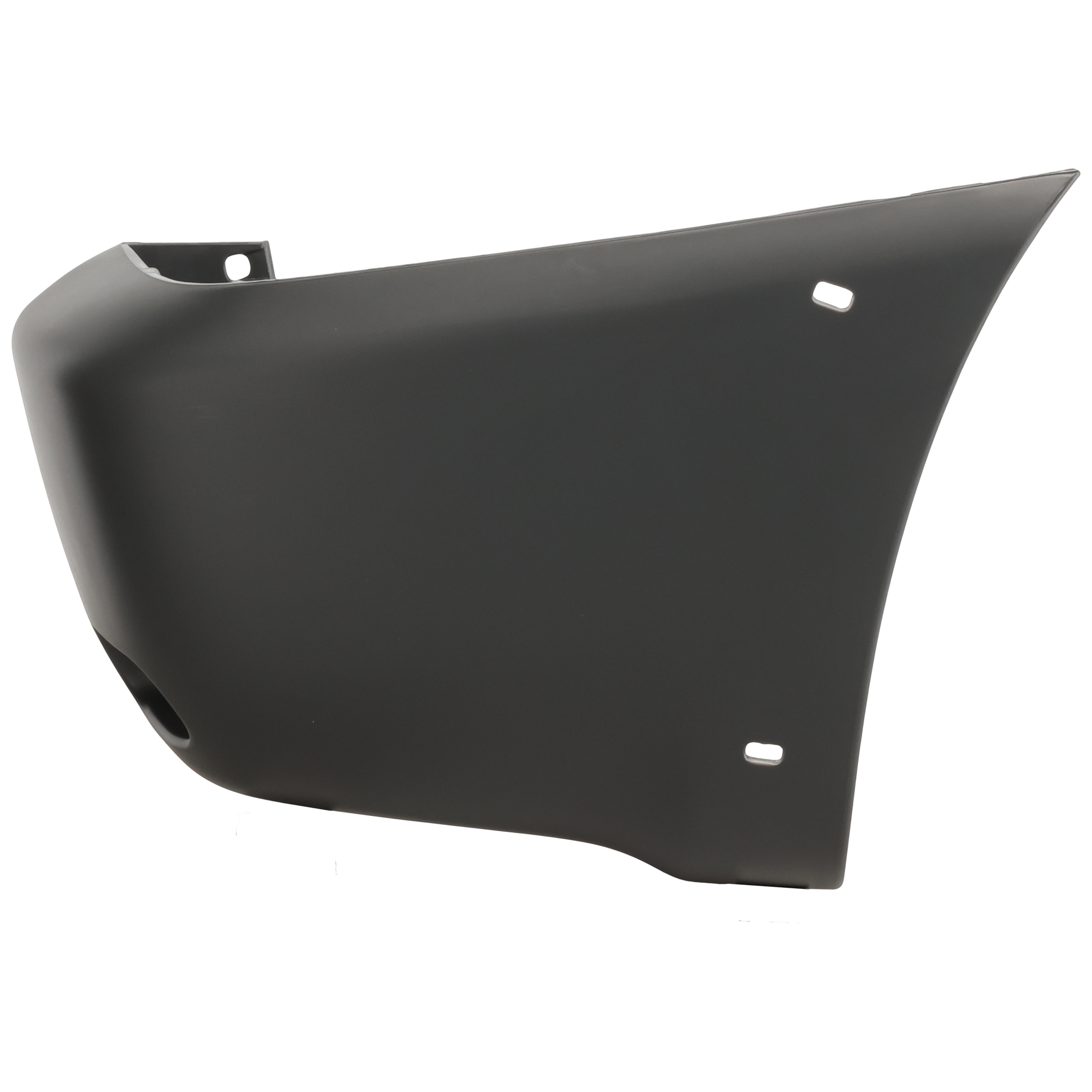 AM RAV4-01-05 REAR BUMPER END RH Textured Gray w Wheel Opening Flare Hole SKU T760131 OEM 5216142925 PFM