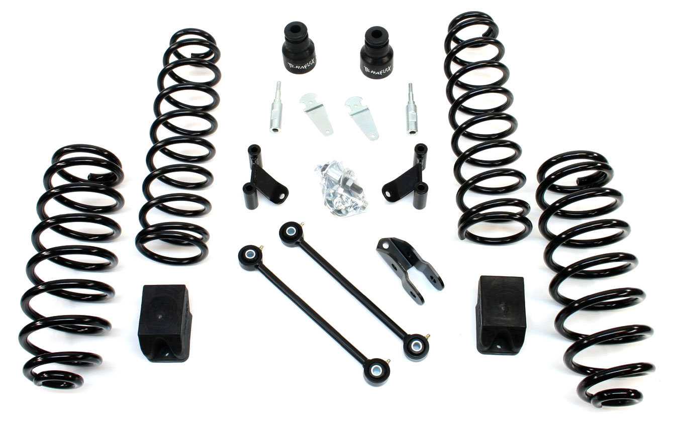 AM JKU 4 Door 2.5� Lift Kit w Shock Extensions SKU TER1352000