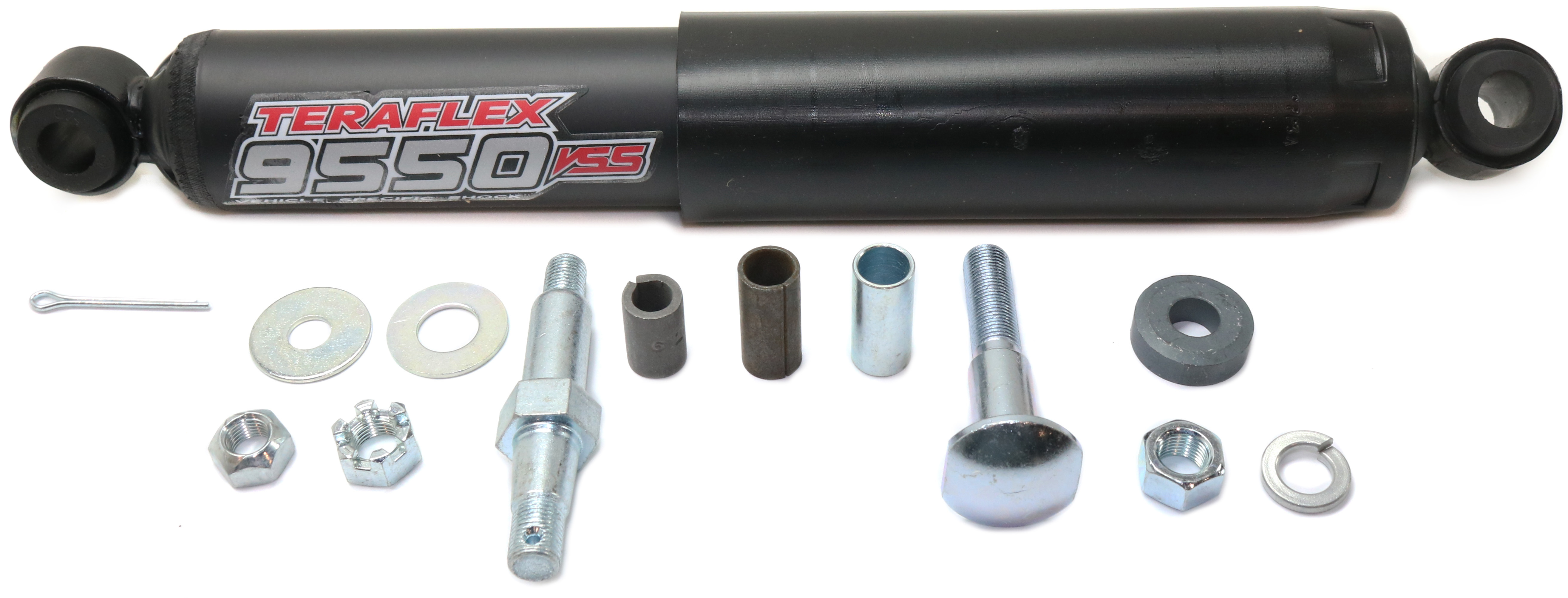 AM JK JKU TJ LJ 9550 VSS Steering Stabilizer SKU TER1513001