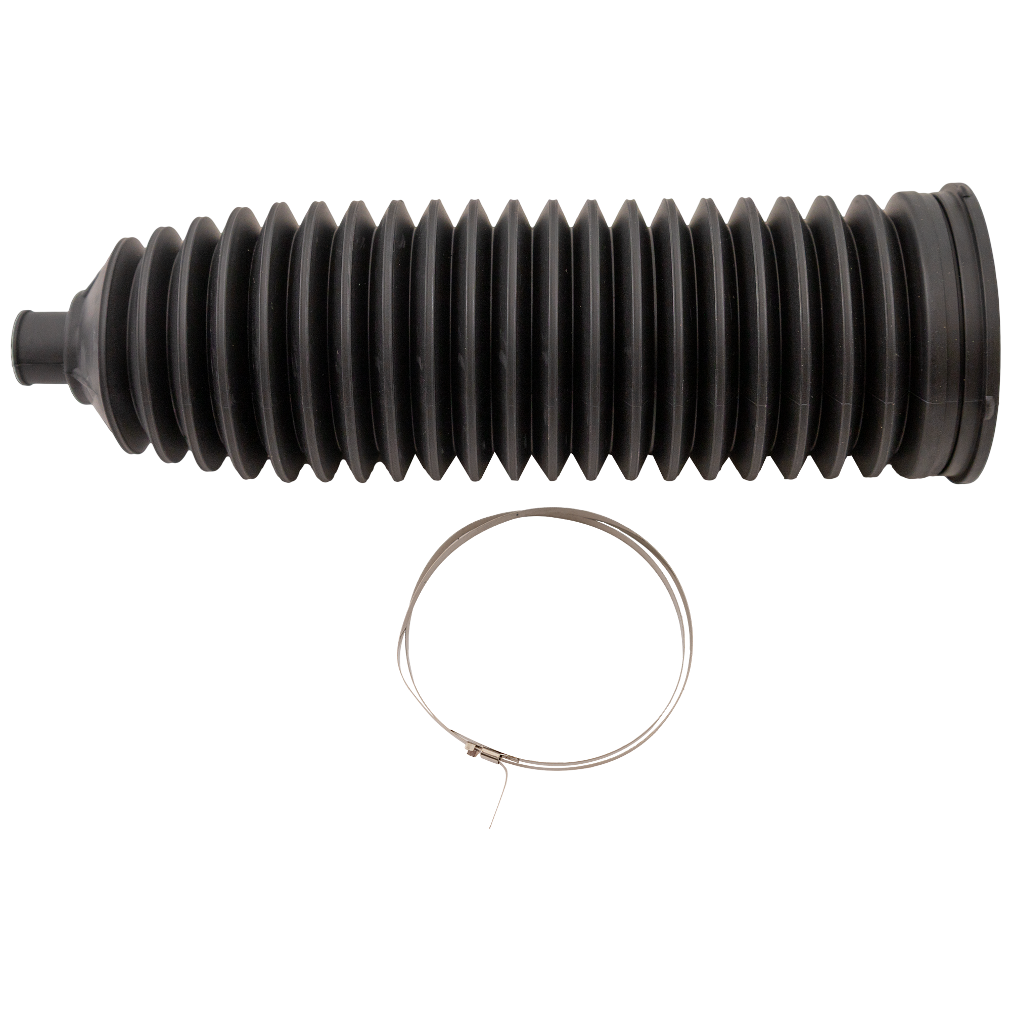 AM F 150 PICKUP 04-08 MARK LT 06-08 STEERING RACK BOOT LH Front Bellows w Locking C Clamps SKU TF28100002 OEM 4L3Z3K661FA