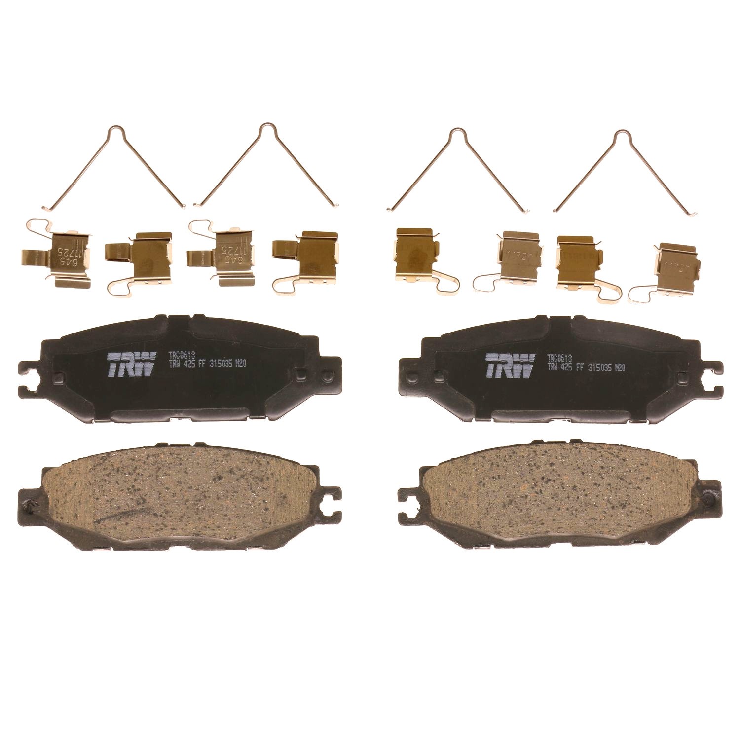 AM Brake Pad Set SKU TRWTRC0613