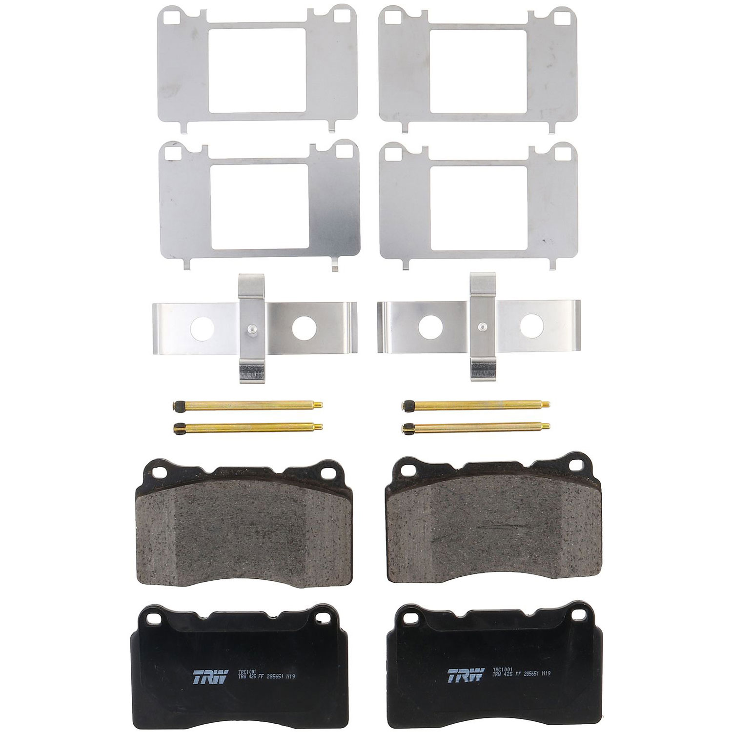 AM Brake Pad Set SKU TRWTRC1001