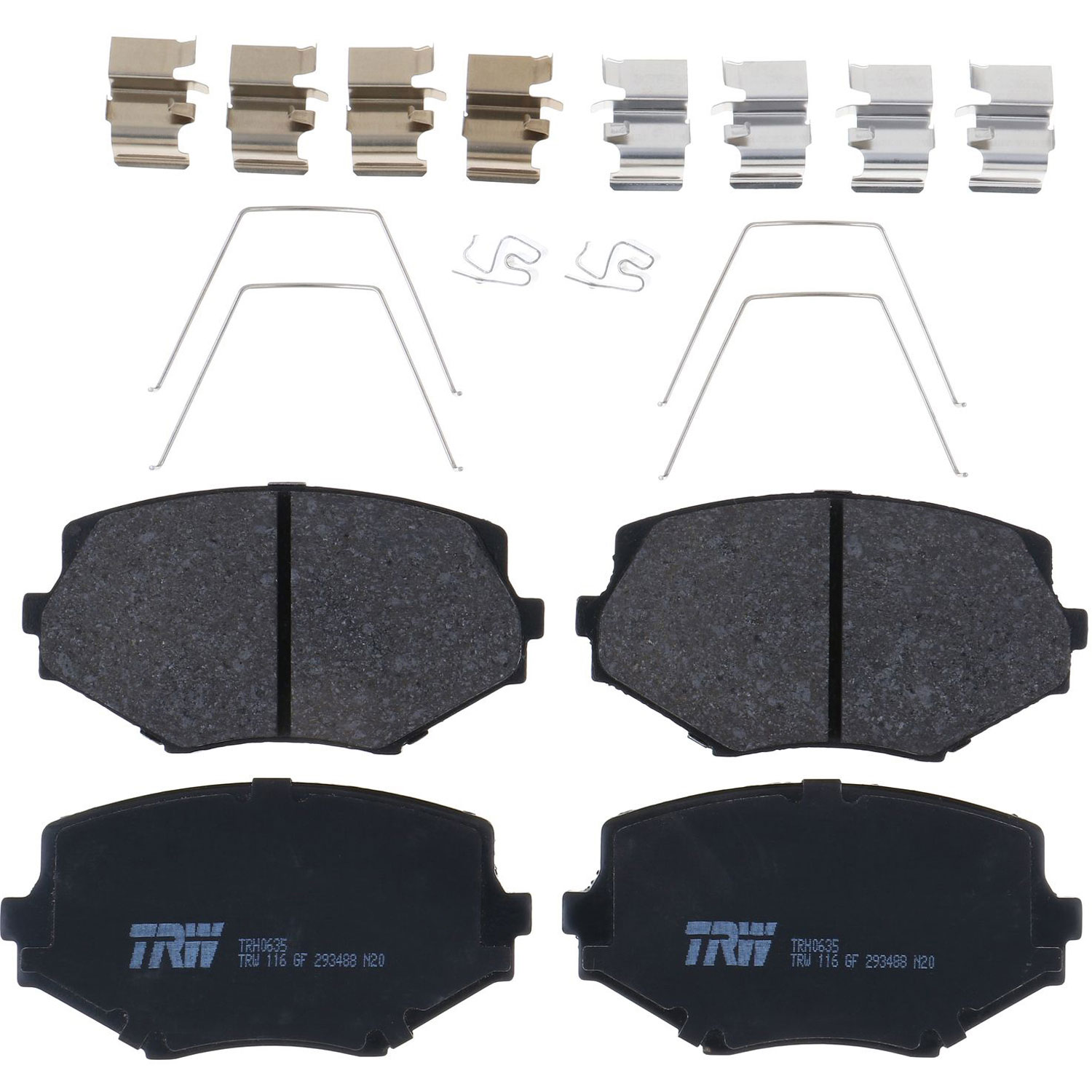 AM Brake Pad Set SKU TRWTRH0635