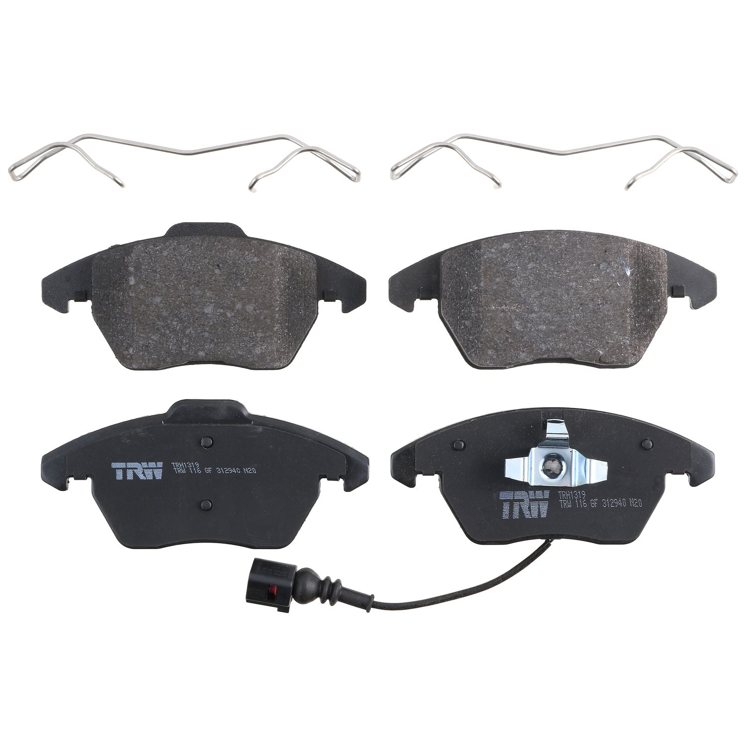 AM Brake Pad Set SKU TRWTRH1319