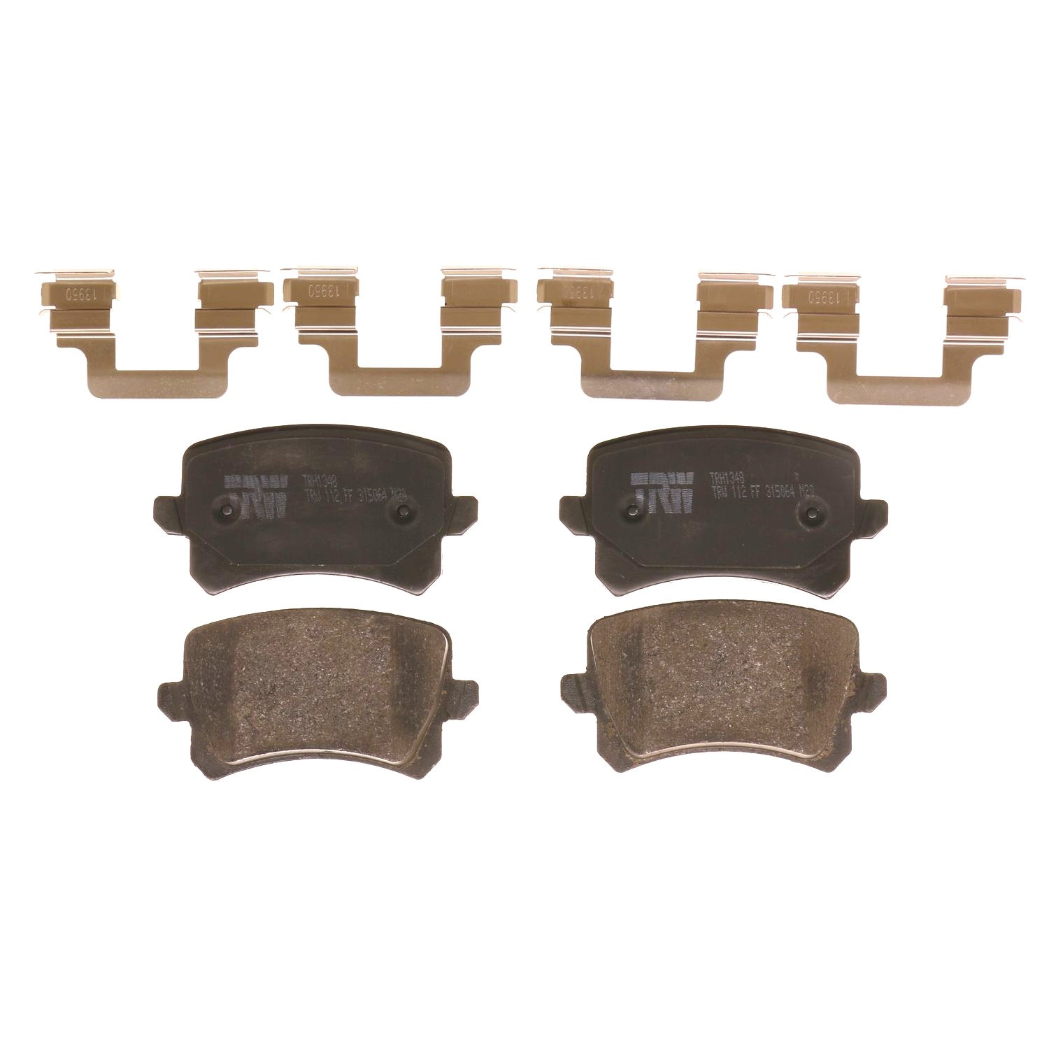 AM Brake Pad Set SKU TRWTRH1348