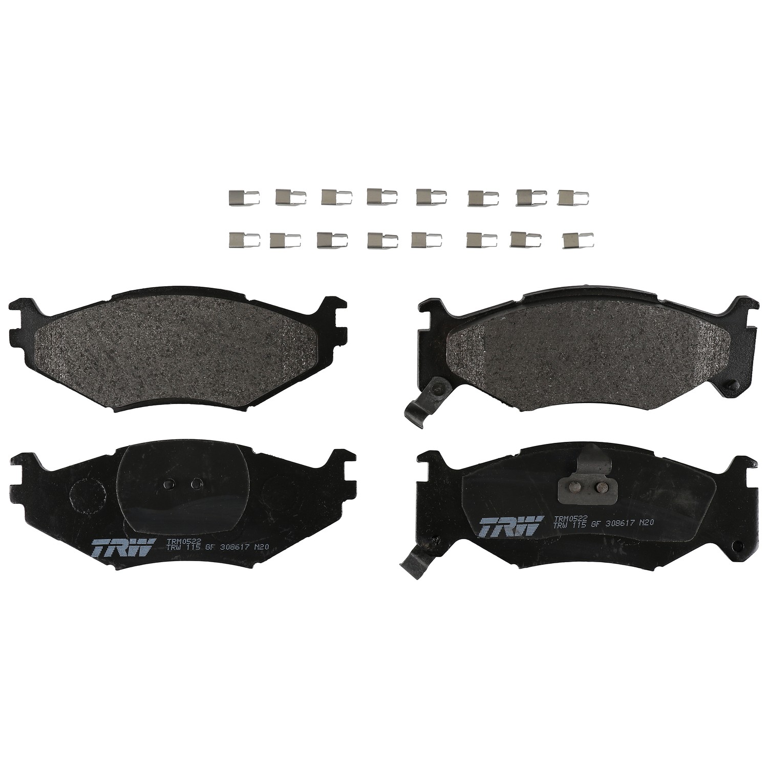 AM Brake Pad Set SKU TRWTRM0522
