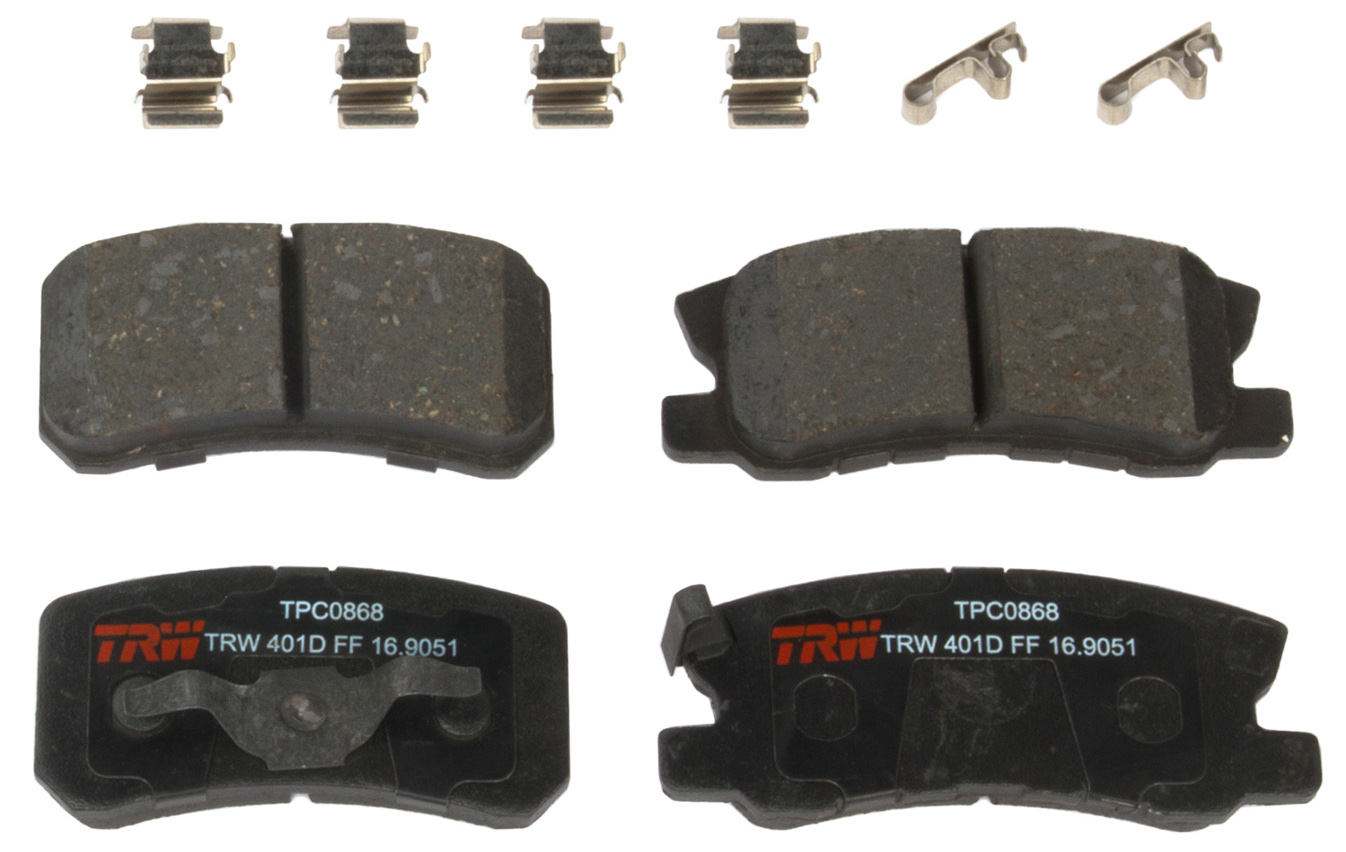 AM CeramicDisc Brake Pad Set SKU TRWTXC0868 OEM MZ690183