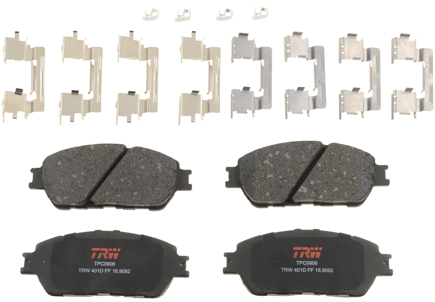 AM CeramicDisc Brake Pad Set SKU TRWTXC0906 OEM 0446533280