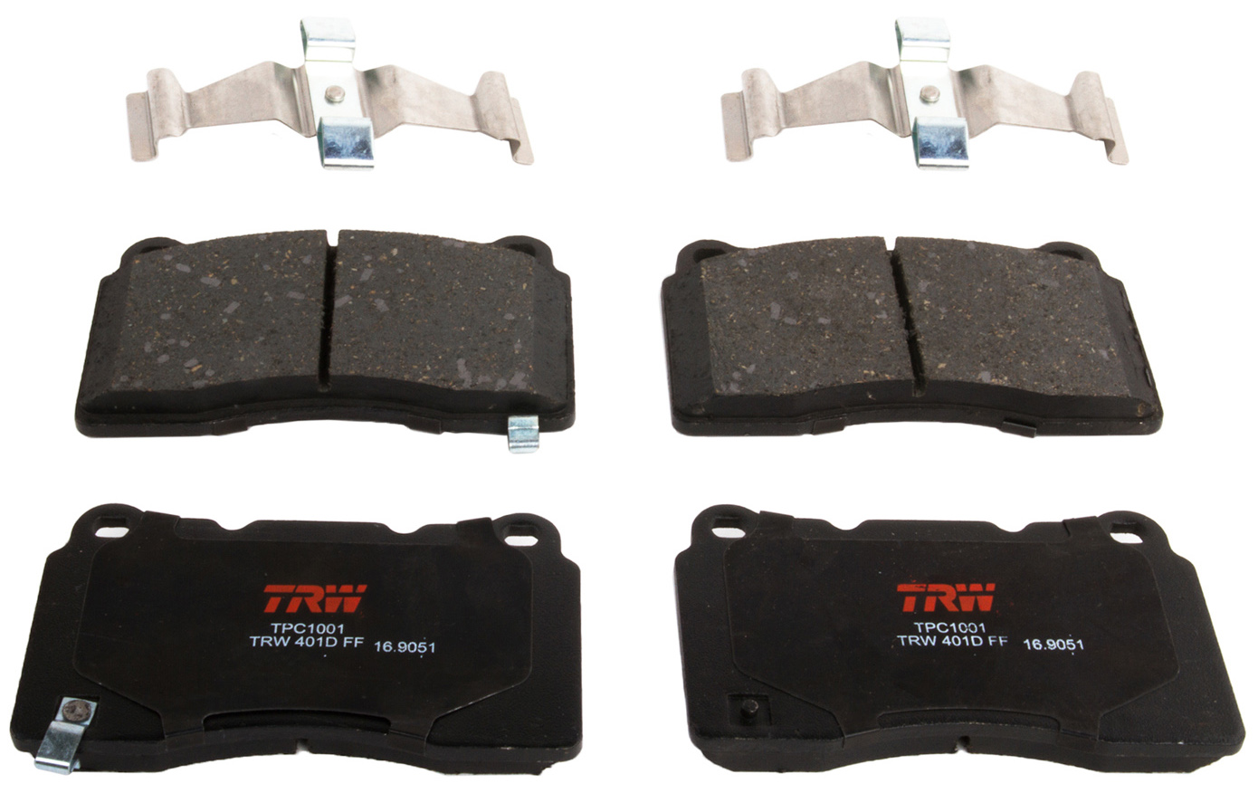 AM CeramicDisc Brake Pad Set SKU TRWTXC1001A OEM 26296FE120