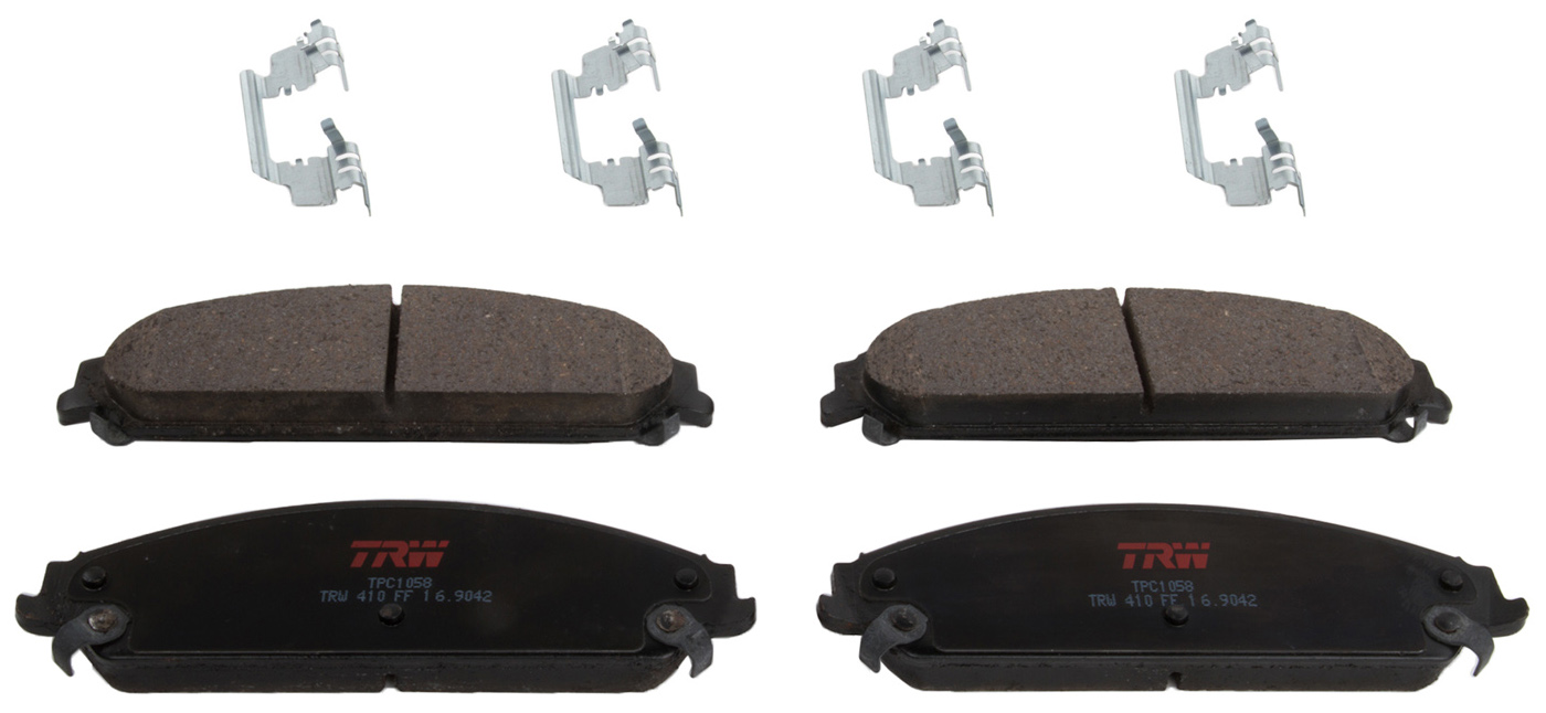 AM CeramicDisc Brake Pad Set SKU TRWTXC1058 OEM 68209532AA