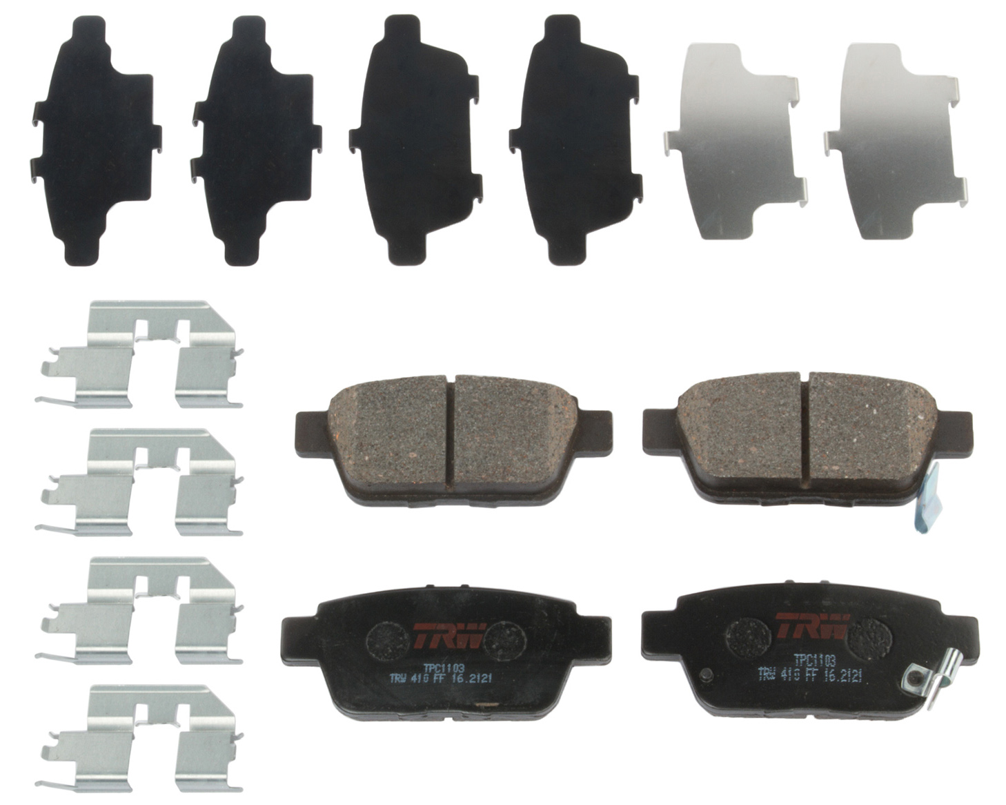 AM CeramicDisc Brake Pad Set SKU TRWTXC1103 OEM 43022SJCA50