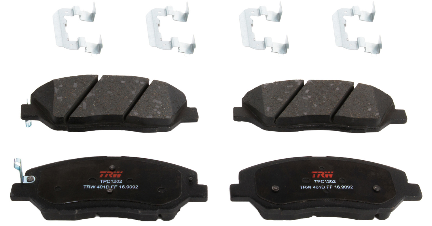 AM CeramicDisc Brake Pad Set SKU TRWTXC1202 OEM 581014DA60