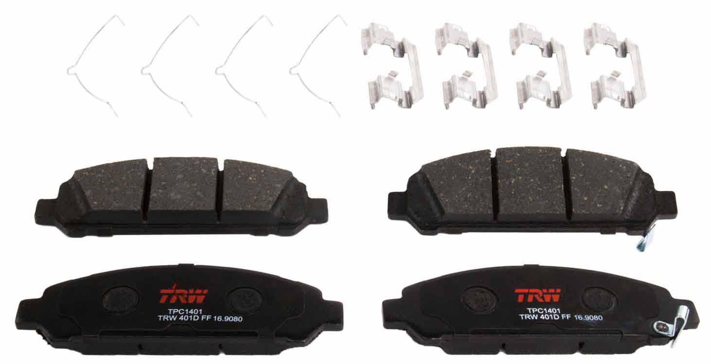 AM CeramicDisc Brake Pad Set SKU TRWTXC1401