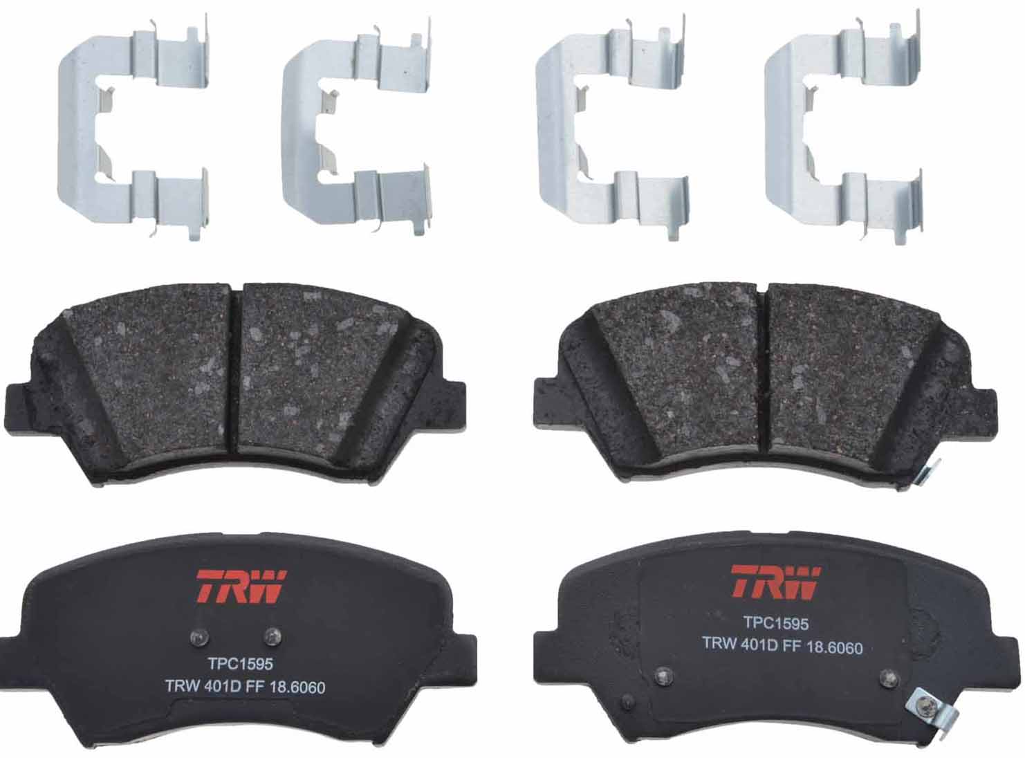 AM CeramicDisc Brake Pad Set SKU TRWTXC1595 OEM 581012VA10