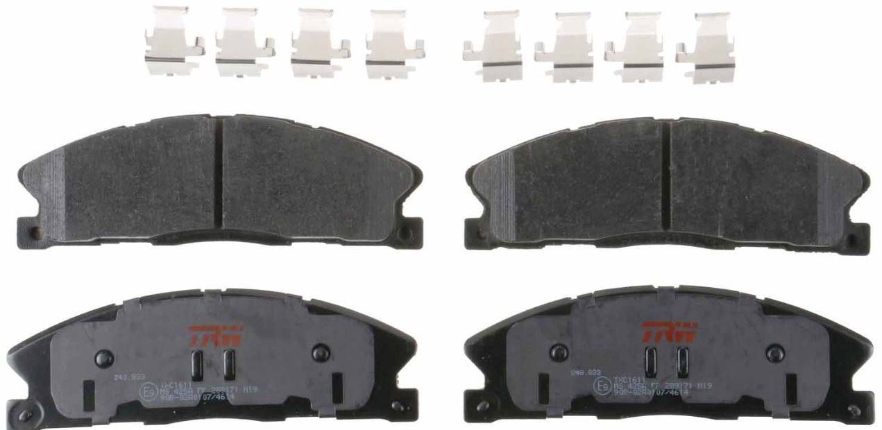 AM CeramicDisc Brake Pad Set SKU TRWTXC1611