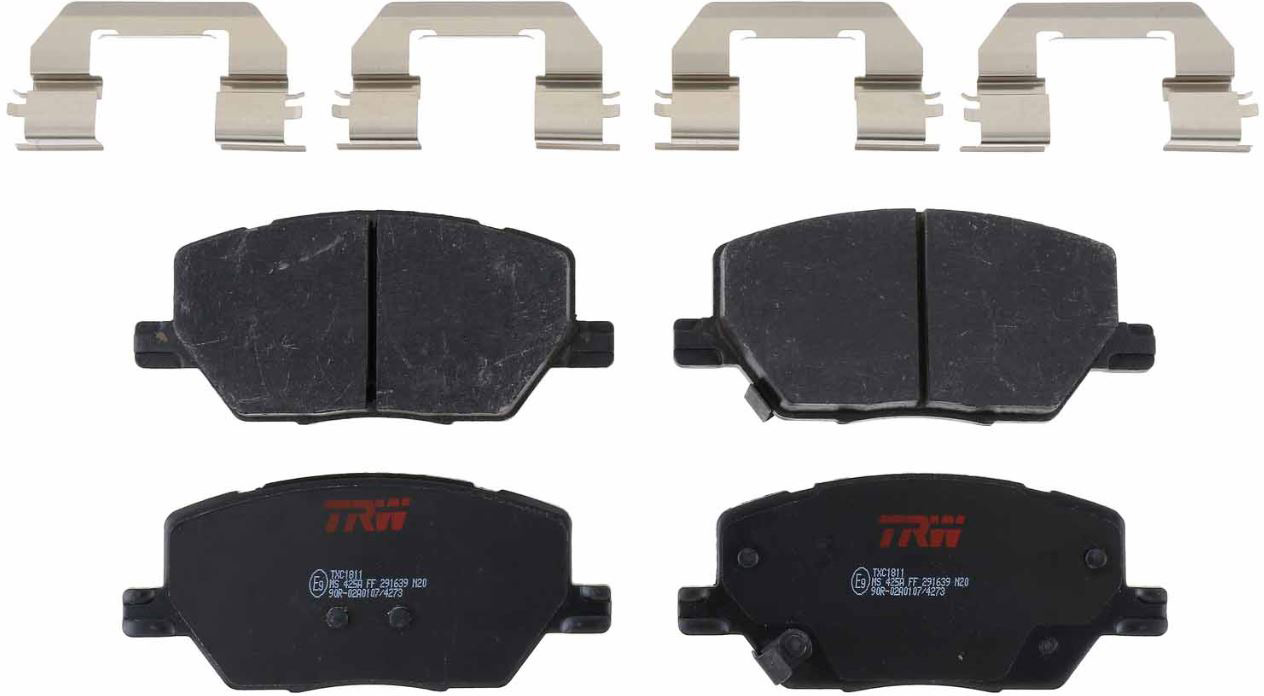 AM CeramicDisc Brake Pad Set SKU TRWTXC1811 OEM 68379582AA