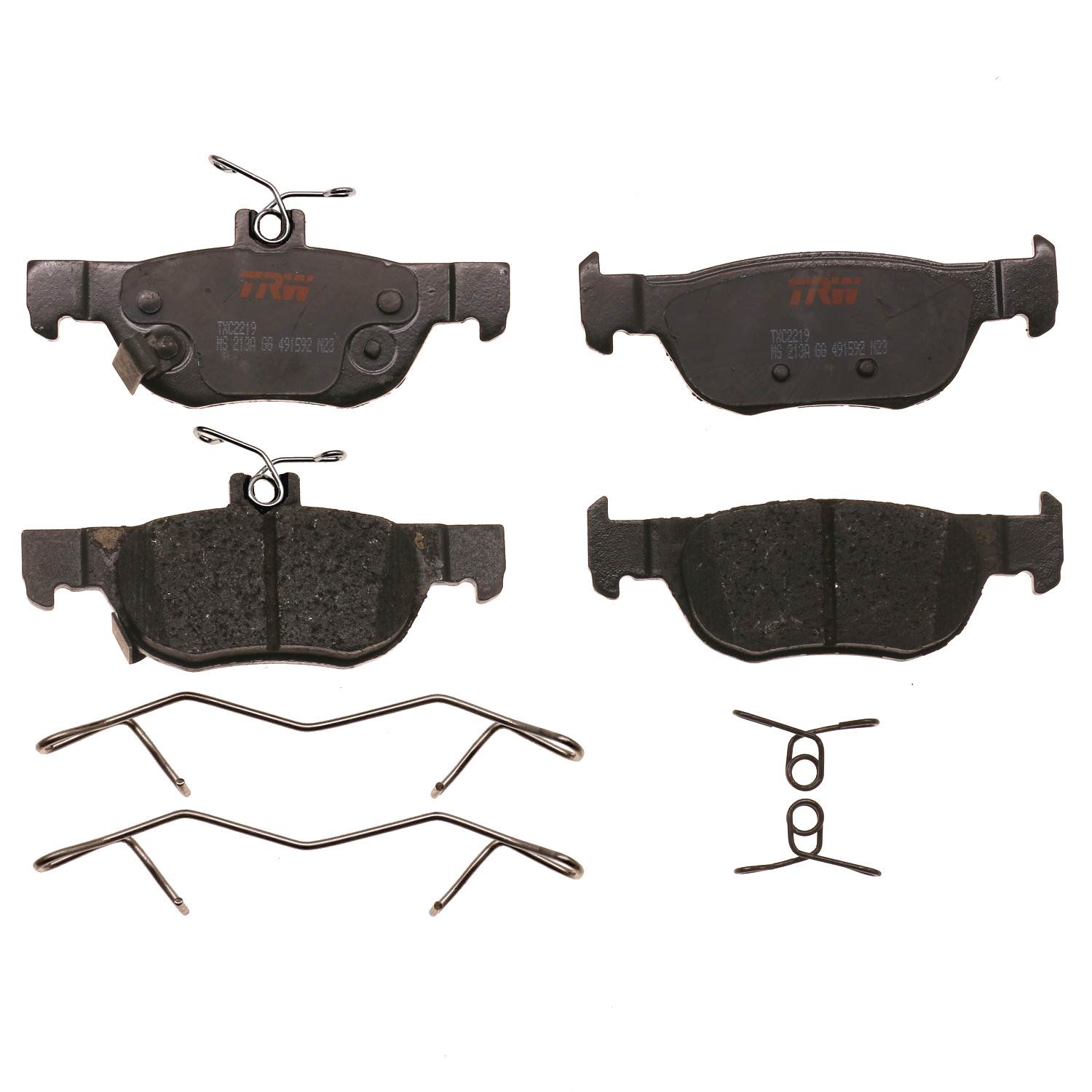 AM Rear Disc Brake Pad Set 2019-2021 Mazda 3 SKU TRWTXC2219 OEM BCYA2643Z