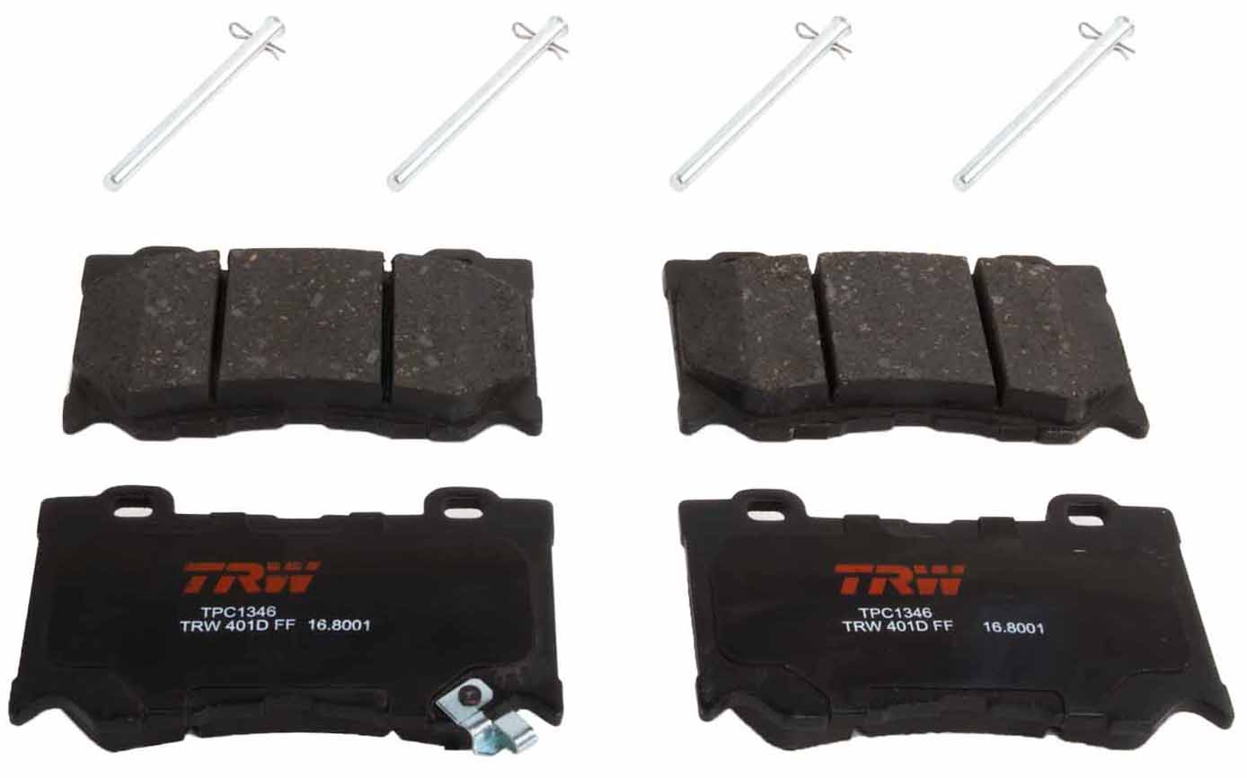 AM Low MetDisc Brake Pad Set SKU TRWTXH1346 OEM D1060JL00K
