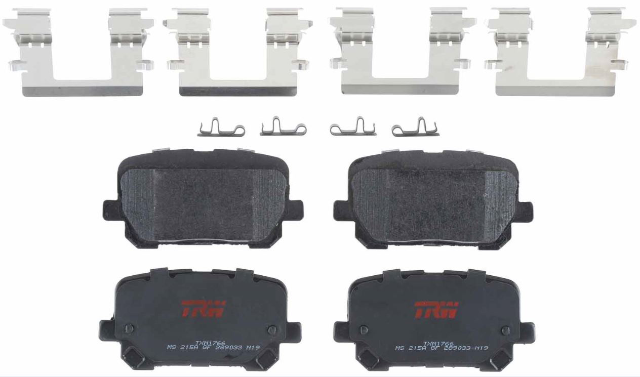 AM Low MetDisc Brake Pad Set SKU TRWTXM1766 OEM 68245118AB