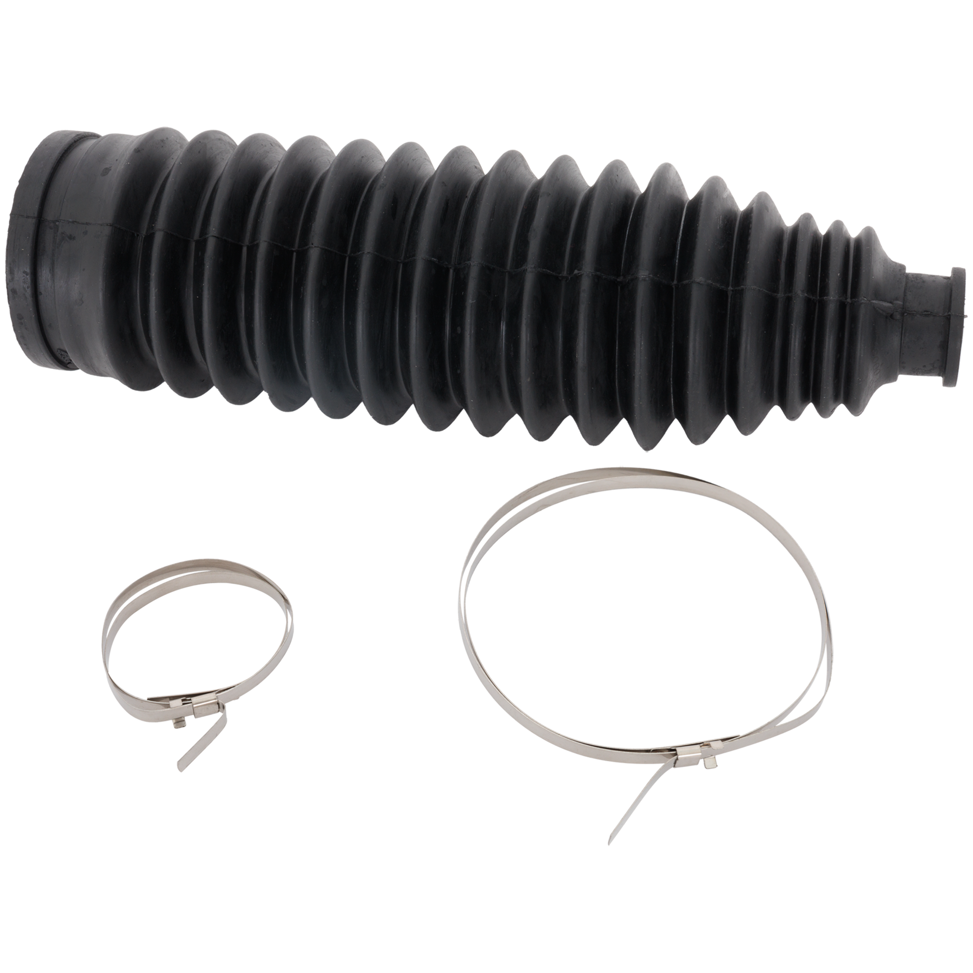 AM CAMRY 02-06 SOLARA 04-08 STEERING RACK BOOT RH=LH Bellows w Locking C Clamps SKU TT28100005 OEM 4553506030